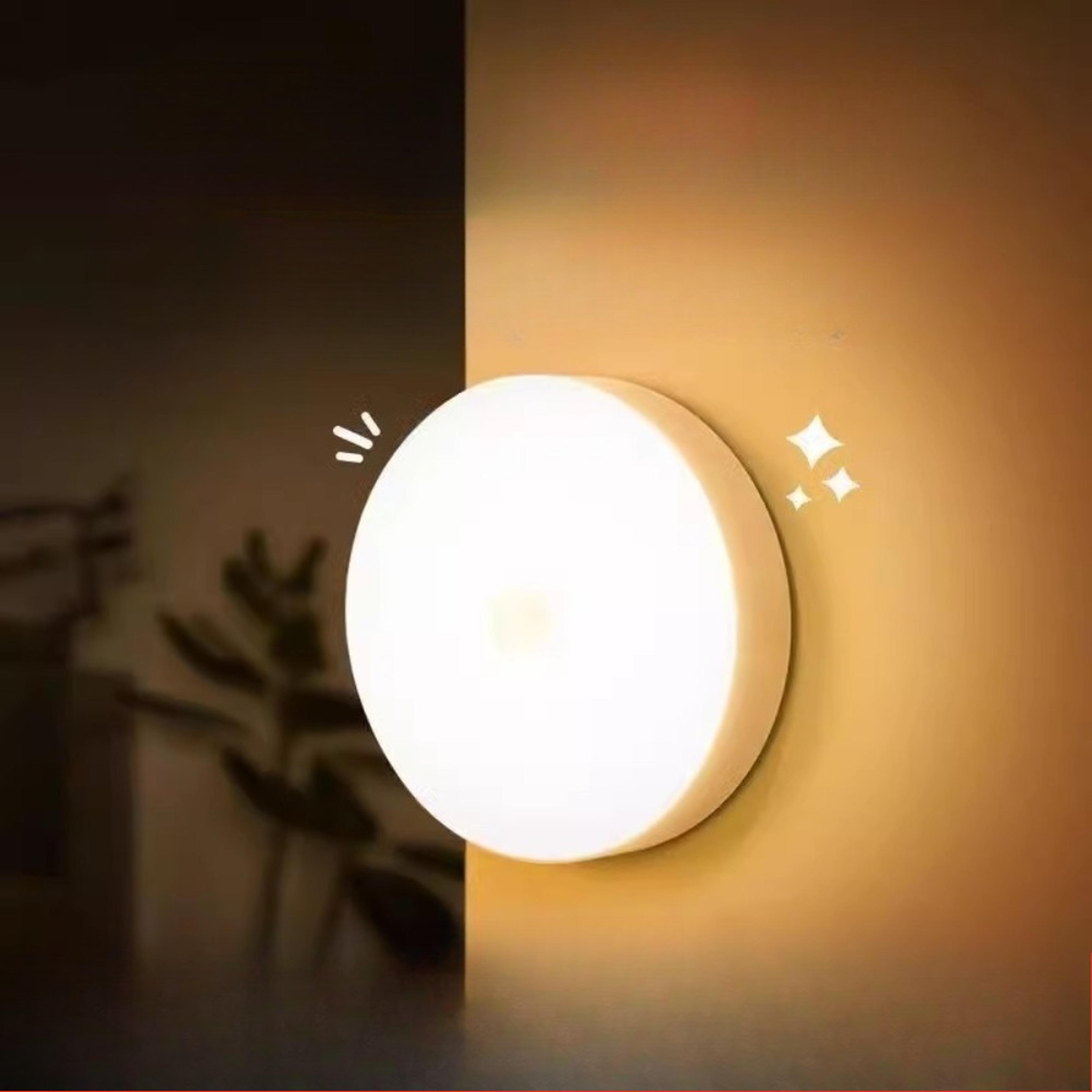motion sensor led night light usb rechargeable wireless cabinet lamp