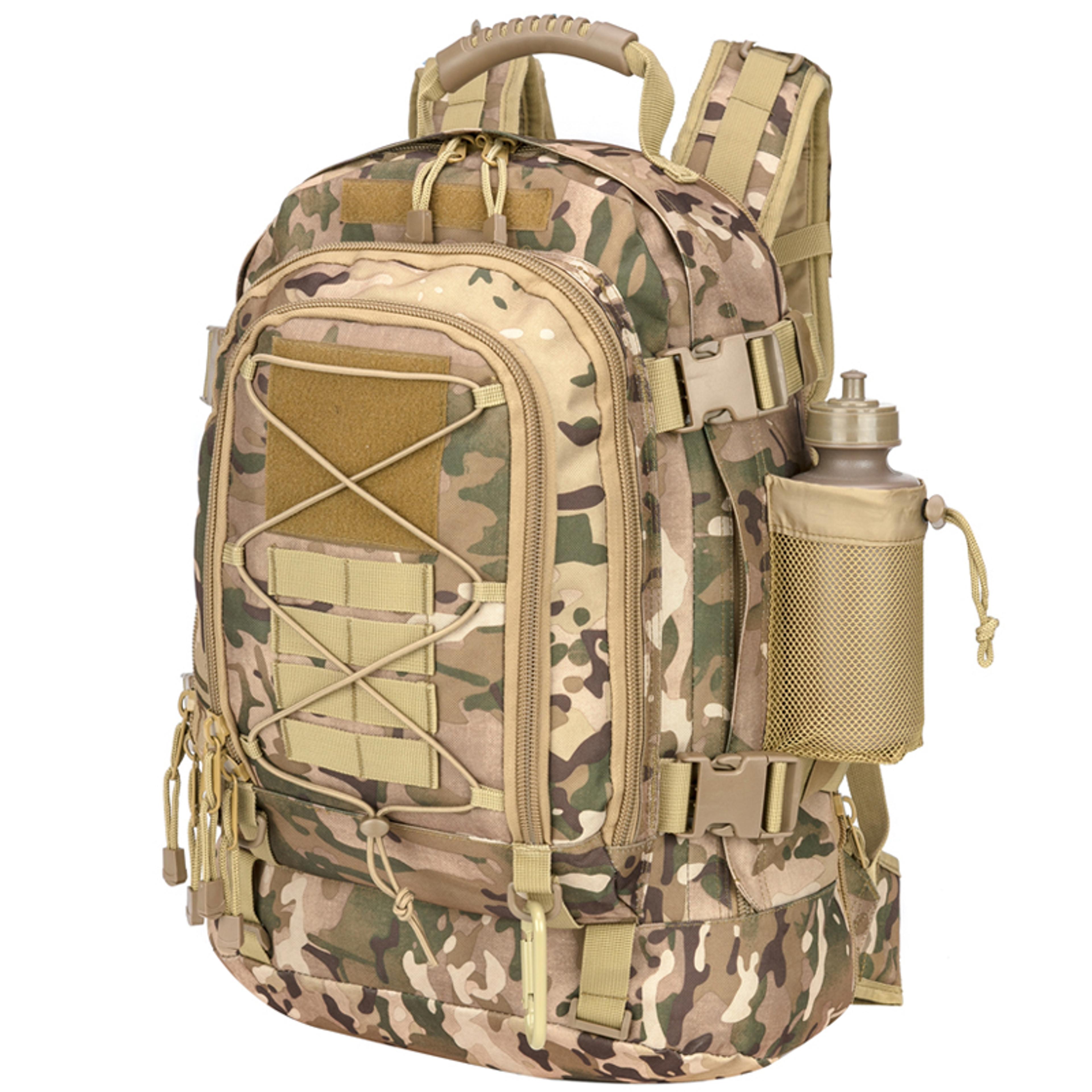 tactical backpack waterproof molle hiking camping assault rucksack