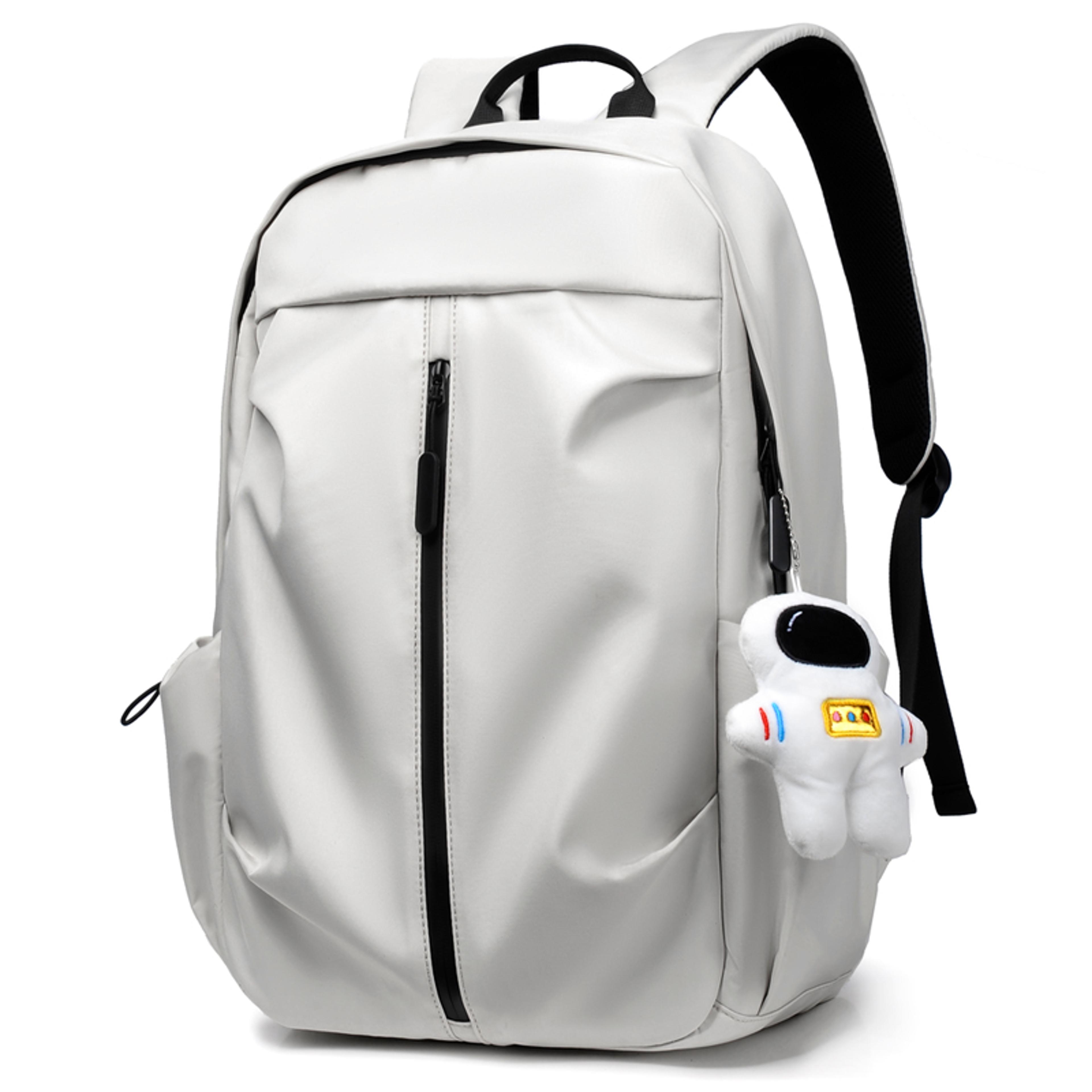 water resistant laptop backpack large capacity business school travel bag