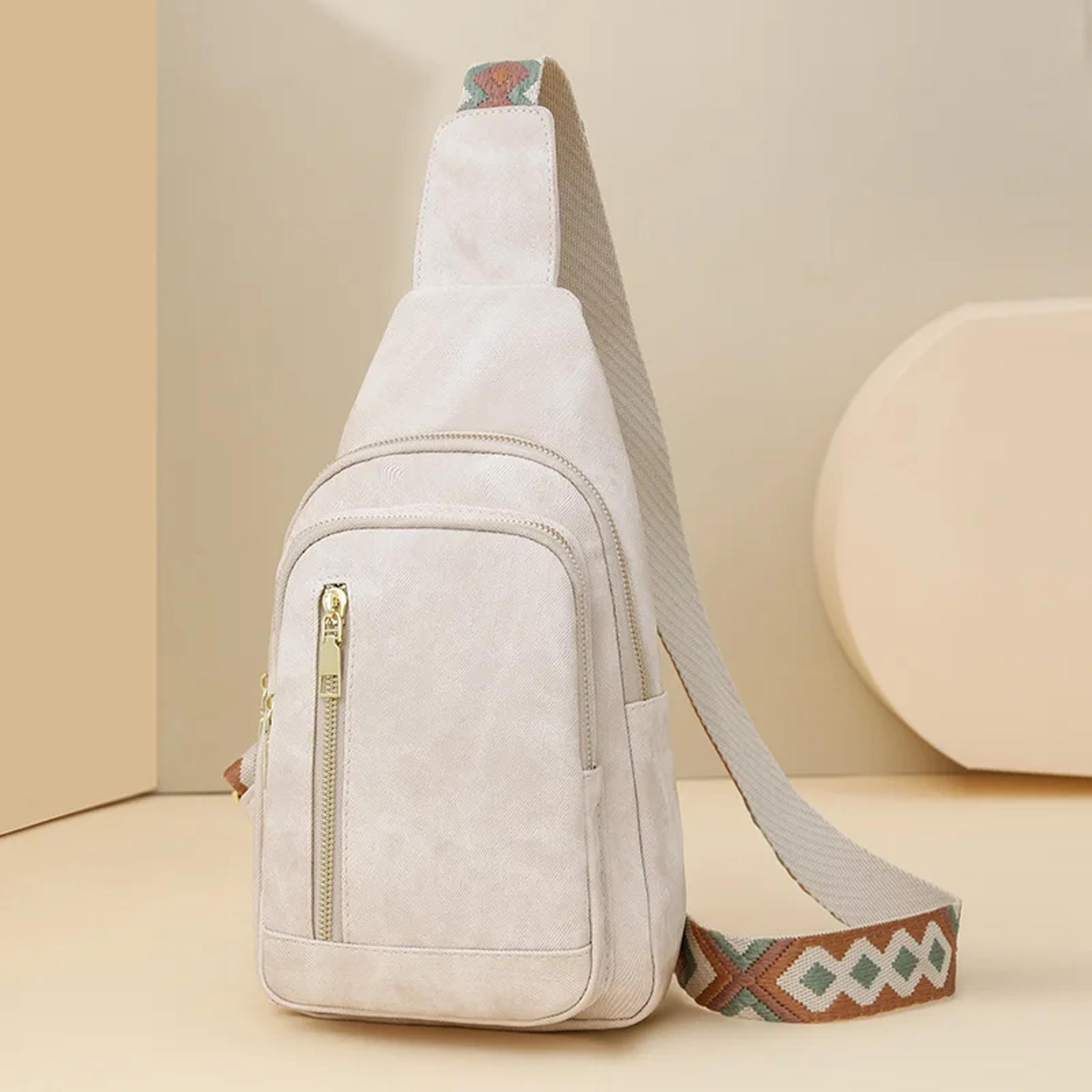 everyday pu leather crossbody sling bag for women
