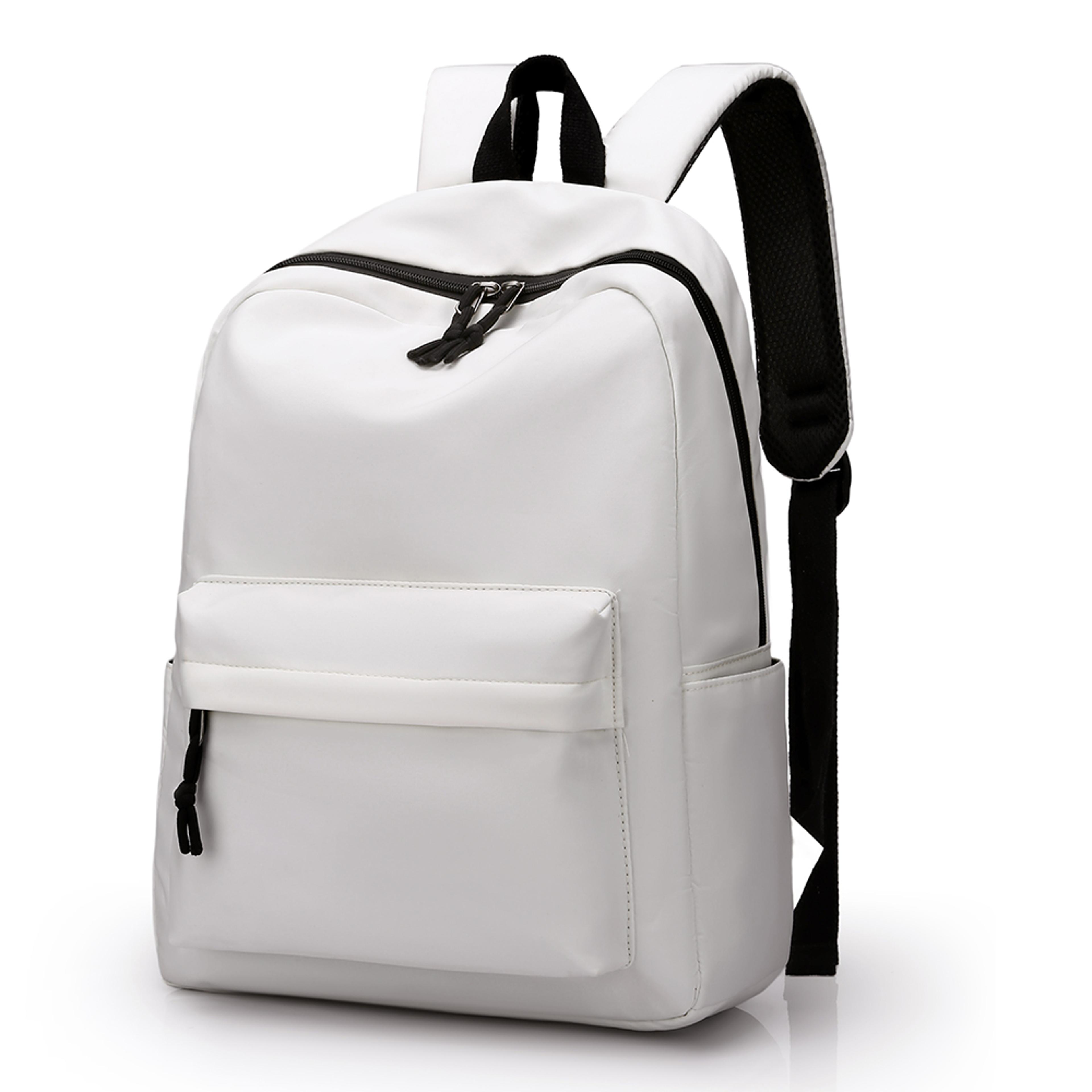 lightweight nylon travel backpack with multi pocket storage