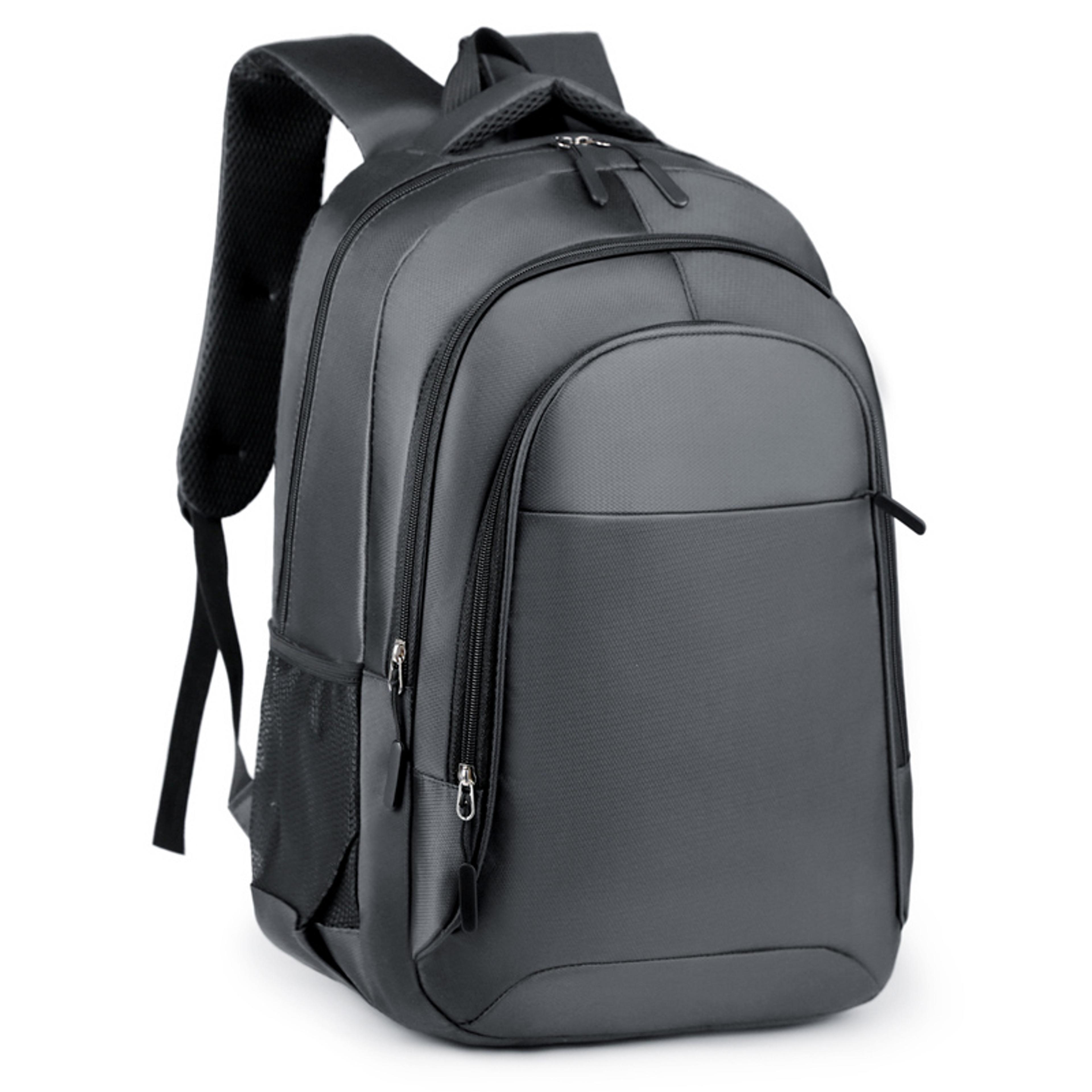 everyday large capacity laptop backpack with padded straps and side pockets