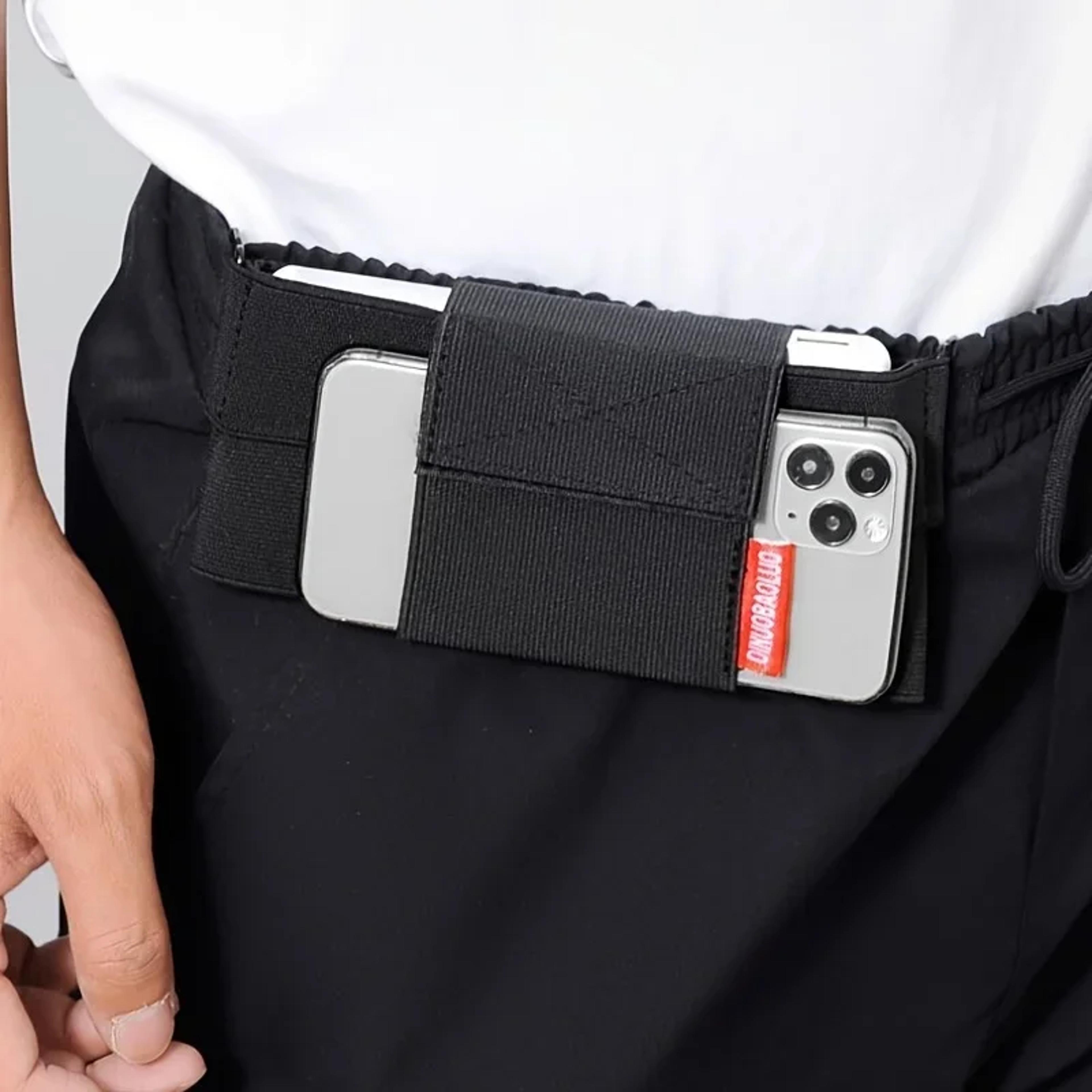 invisible elastic running belt phone holder for men and women