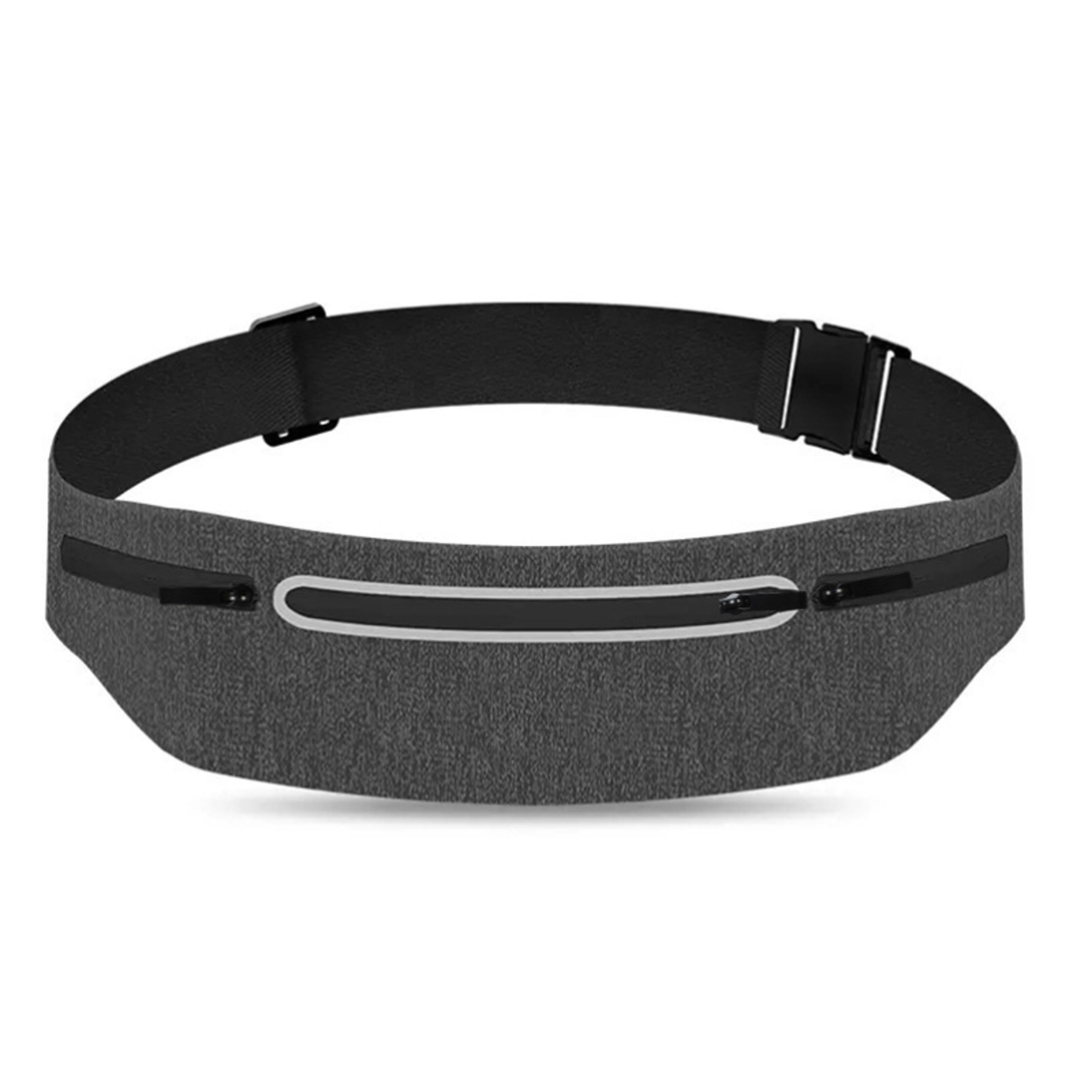 running belt bag with phone pouch for men and women