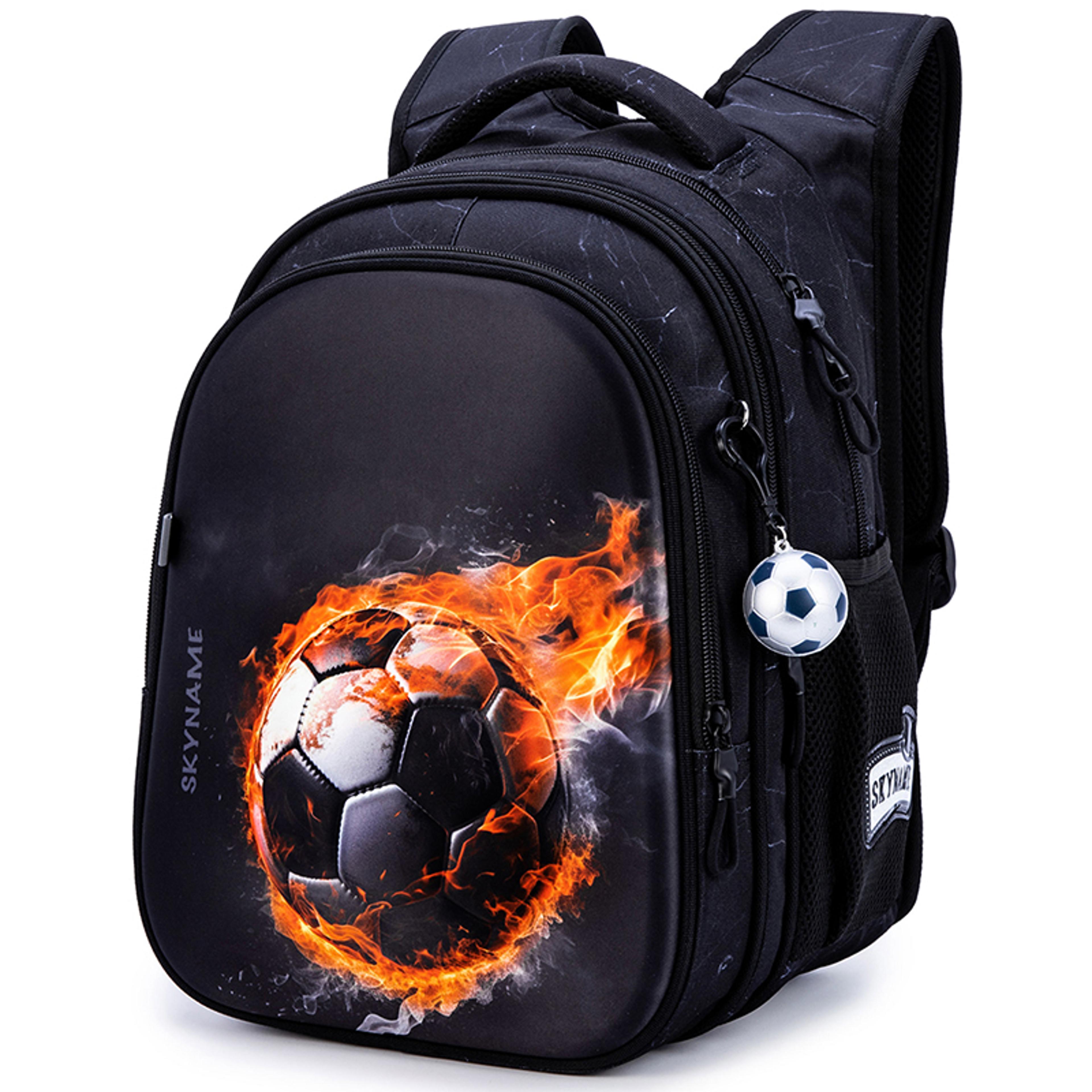 goal kick orthopedic football backpack for boys