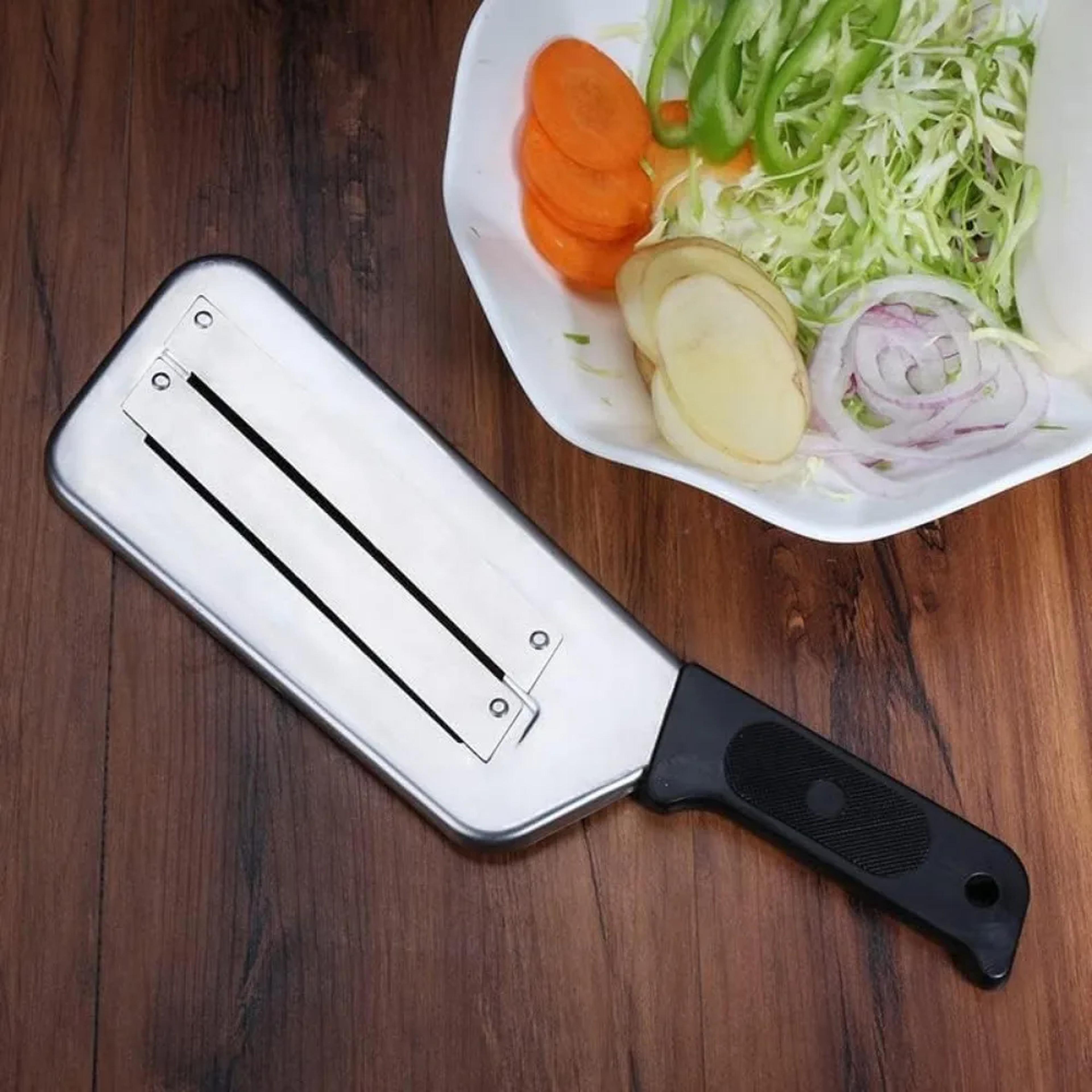 stainless steel cabbage slicer and manual vegetable shredder