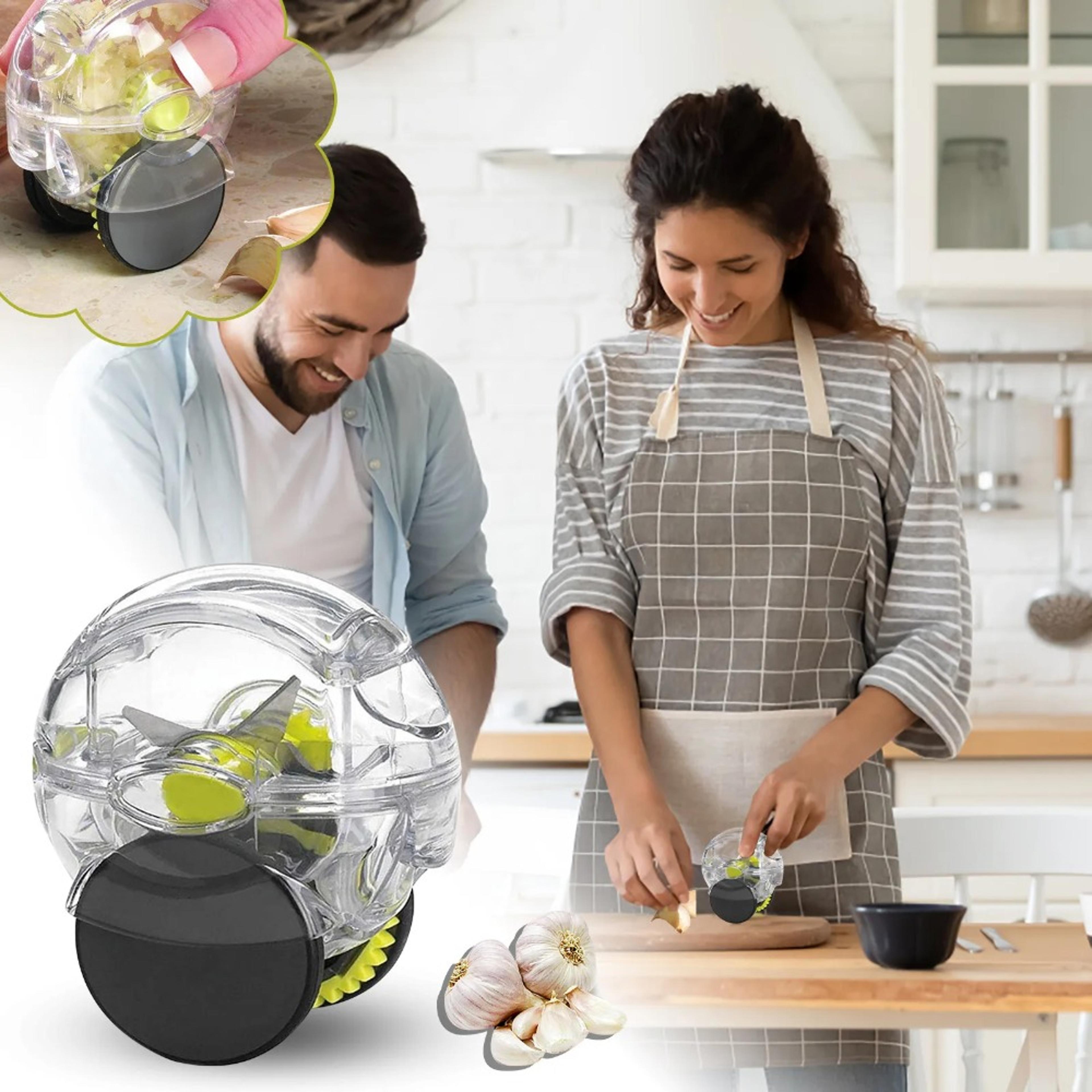 quickroll manual garlic chopper and ginger masher