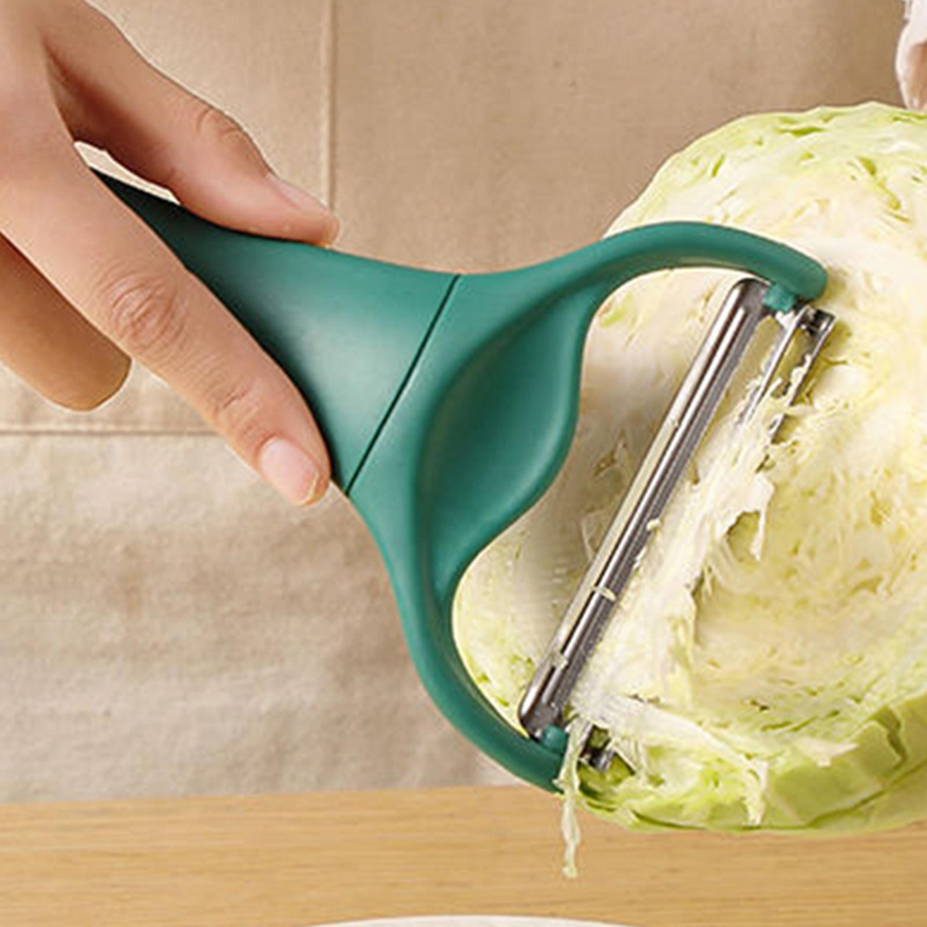 tainless steel cabbage shredder and vegetable peeler