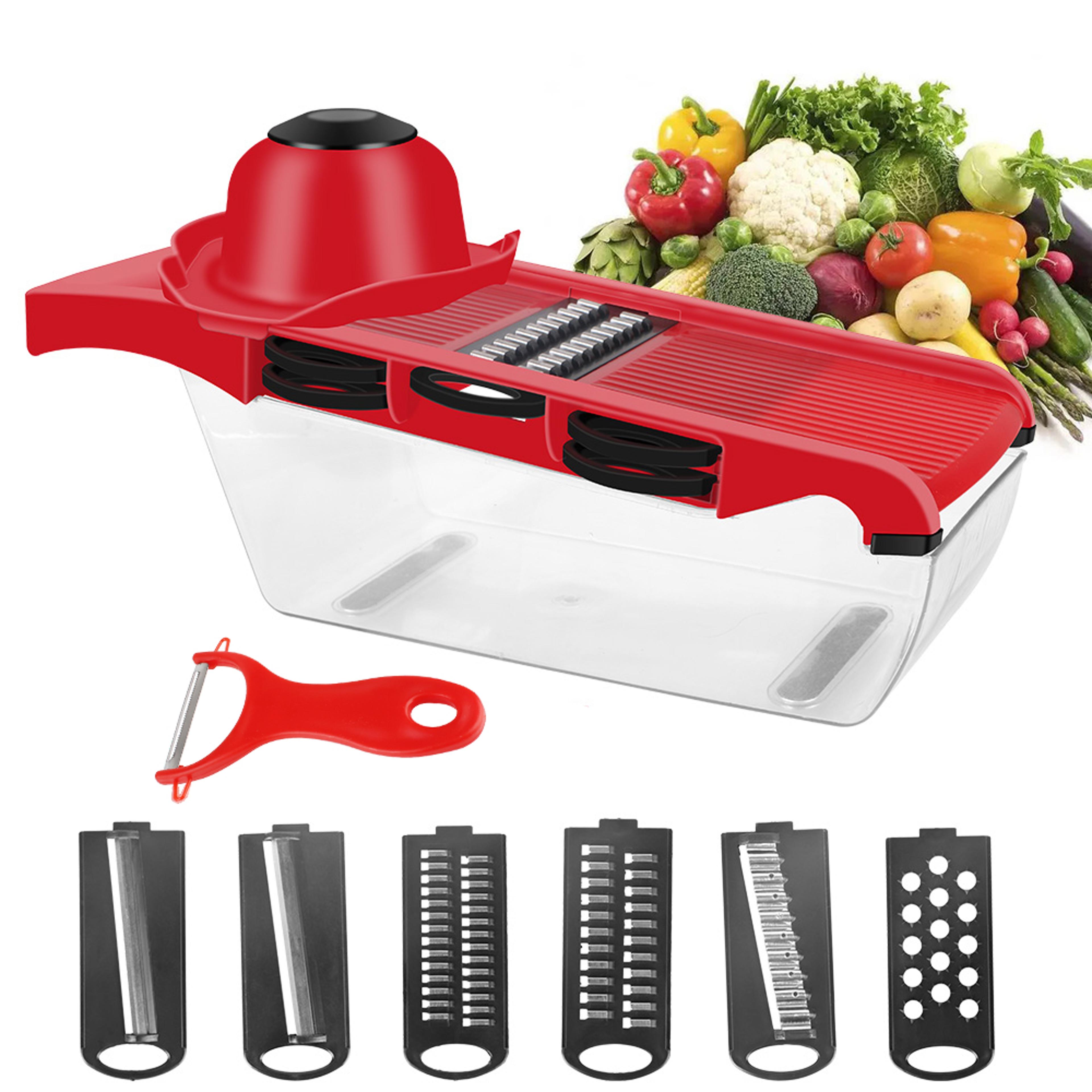 multi-function fruit cutter grater slicer cooking tool sets vegetable mandoline slicer kitchen gadget