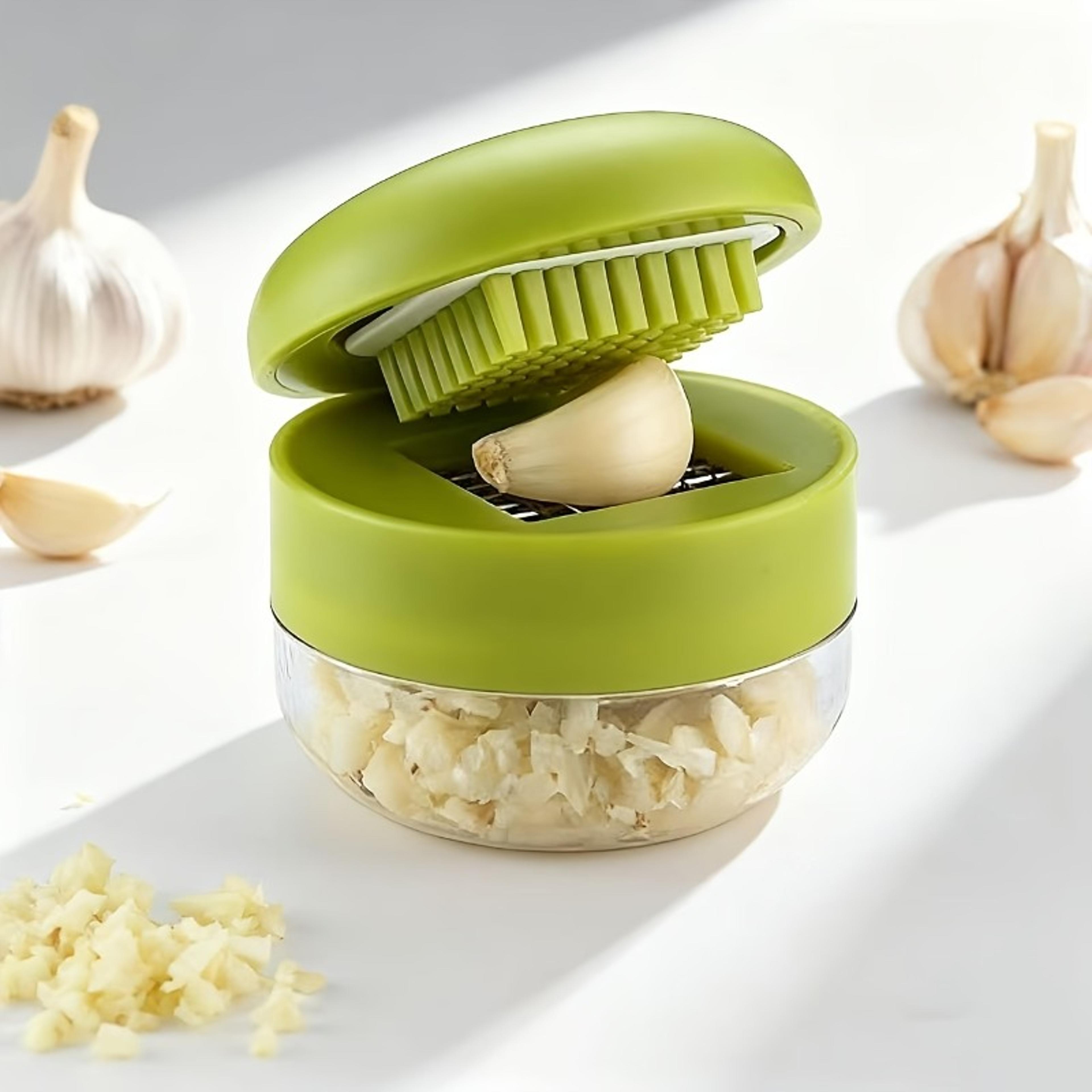 quick press manual garlic chopper and multifunctional food mincer
