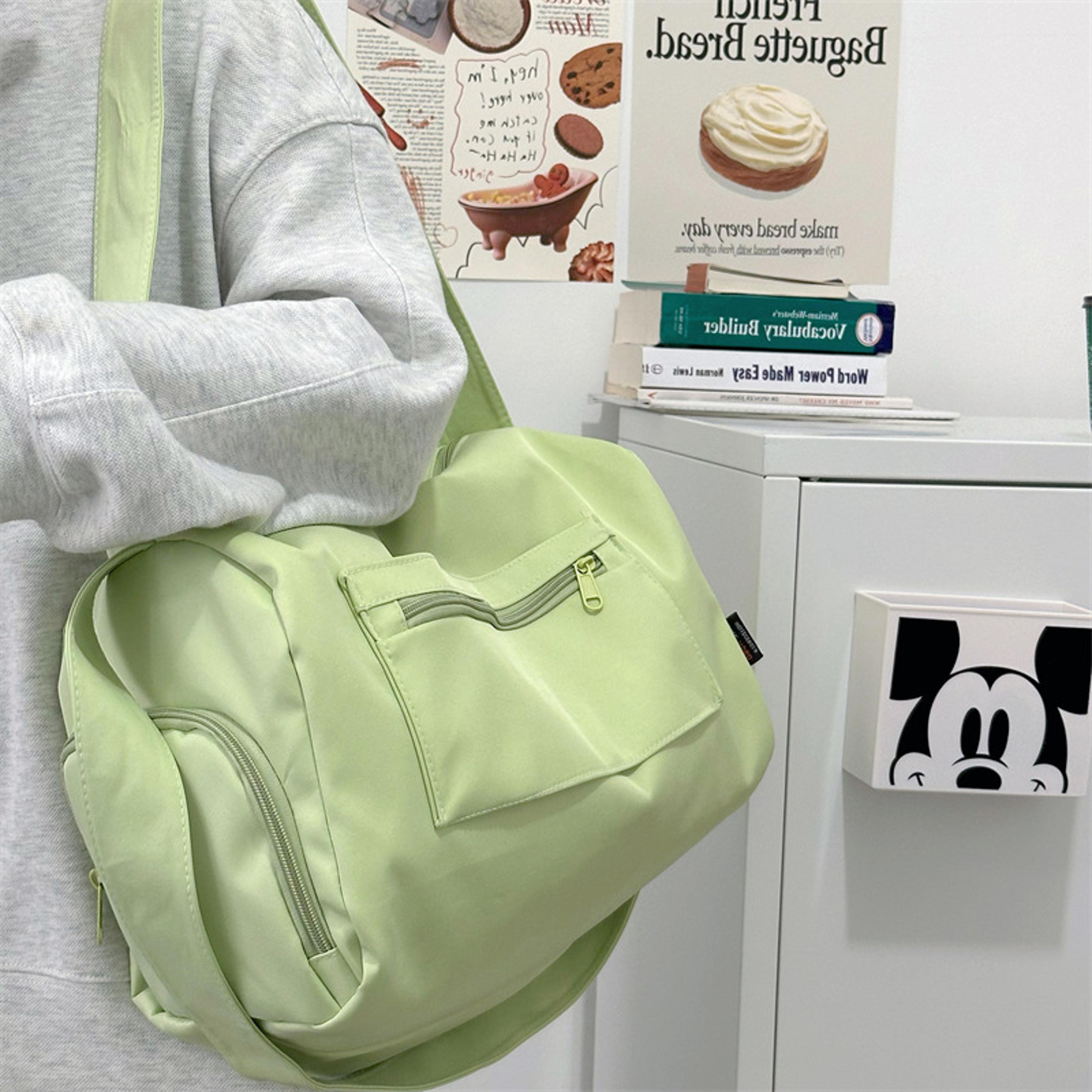 product name: large canvas crossbody travel tote bag for women