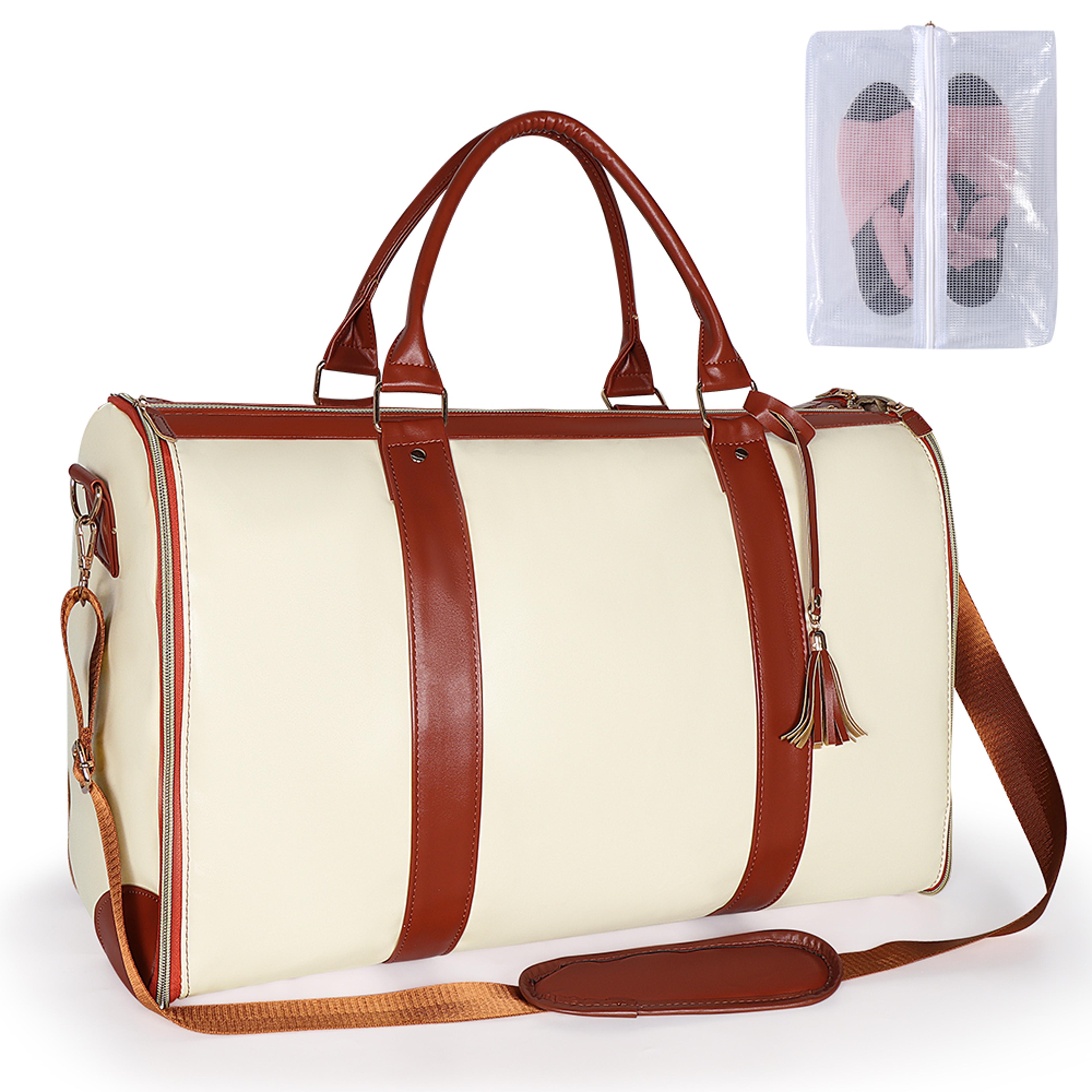 foldable large capacity travel tote bag for women