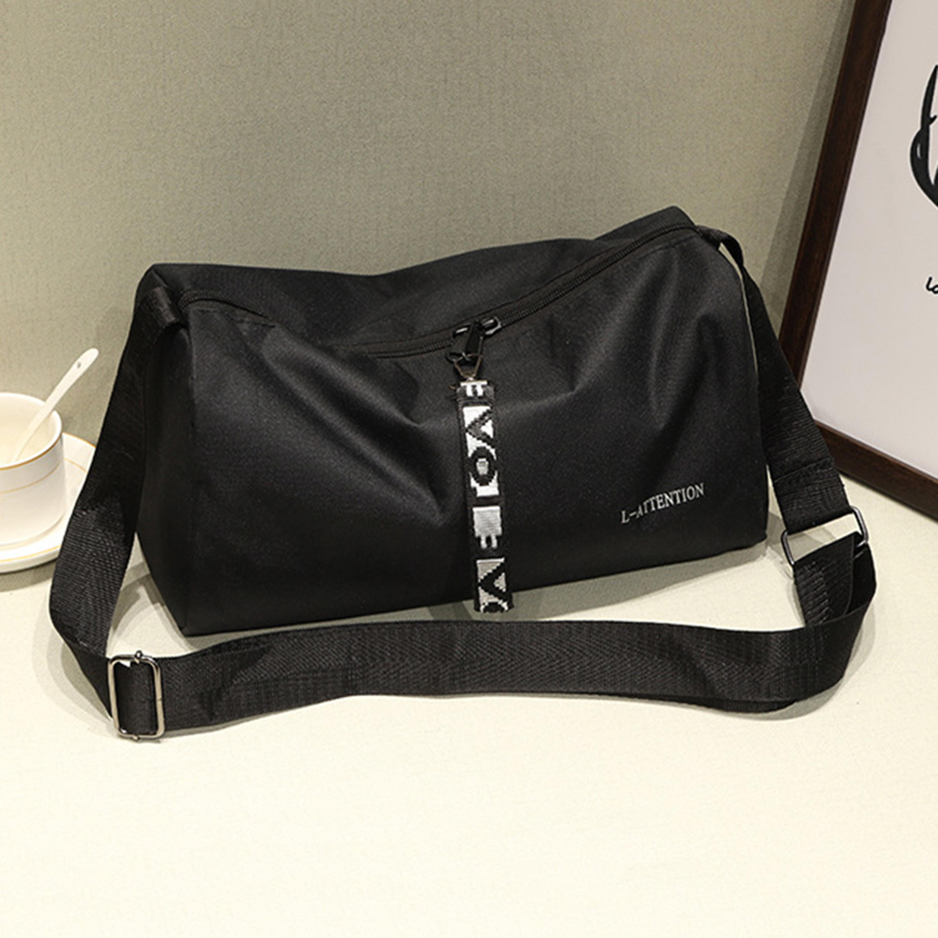portable nylon sports duffel bag for gym travel and weekend training