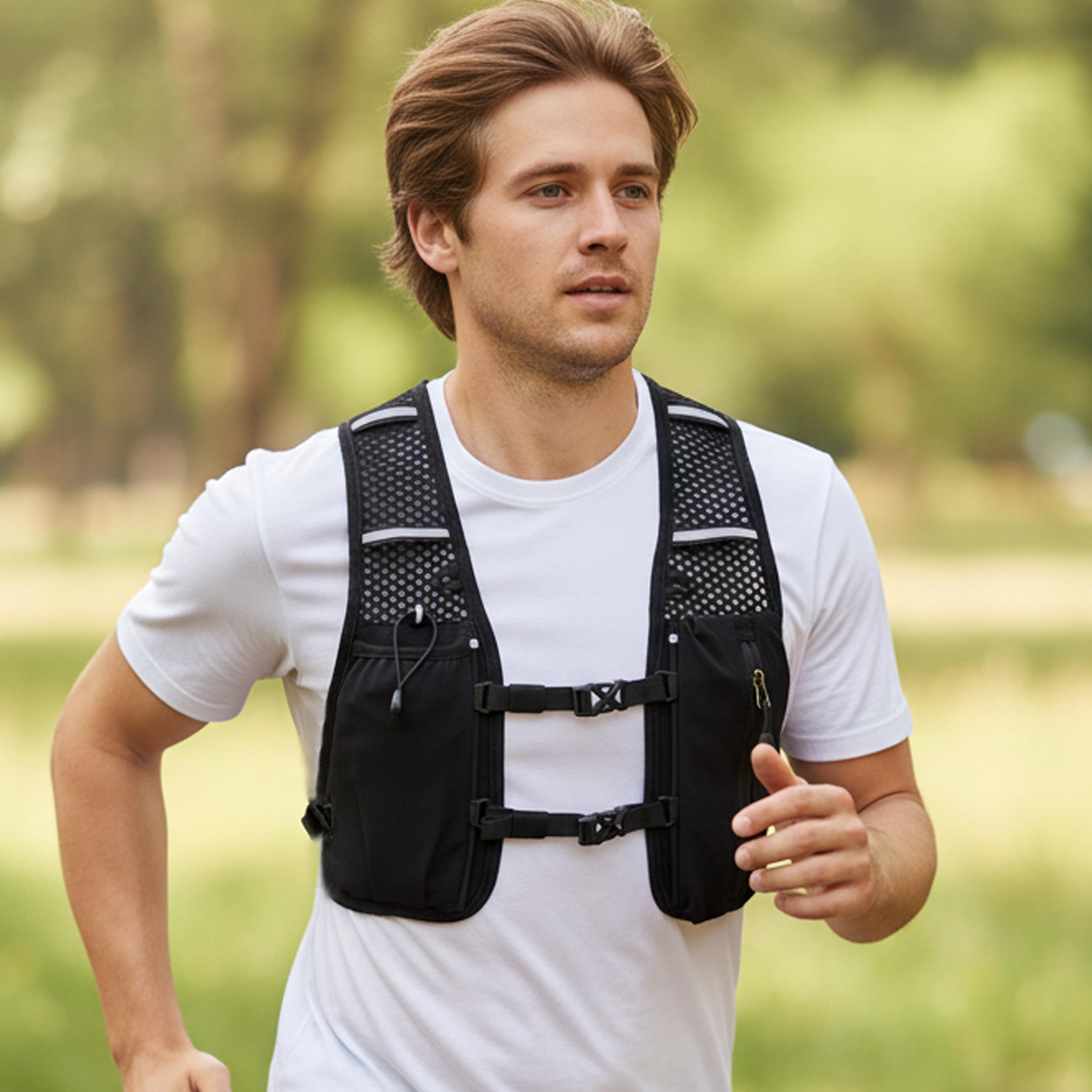 breathable hydration vest lightweight trail running backpack for cycling and marathon