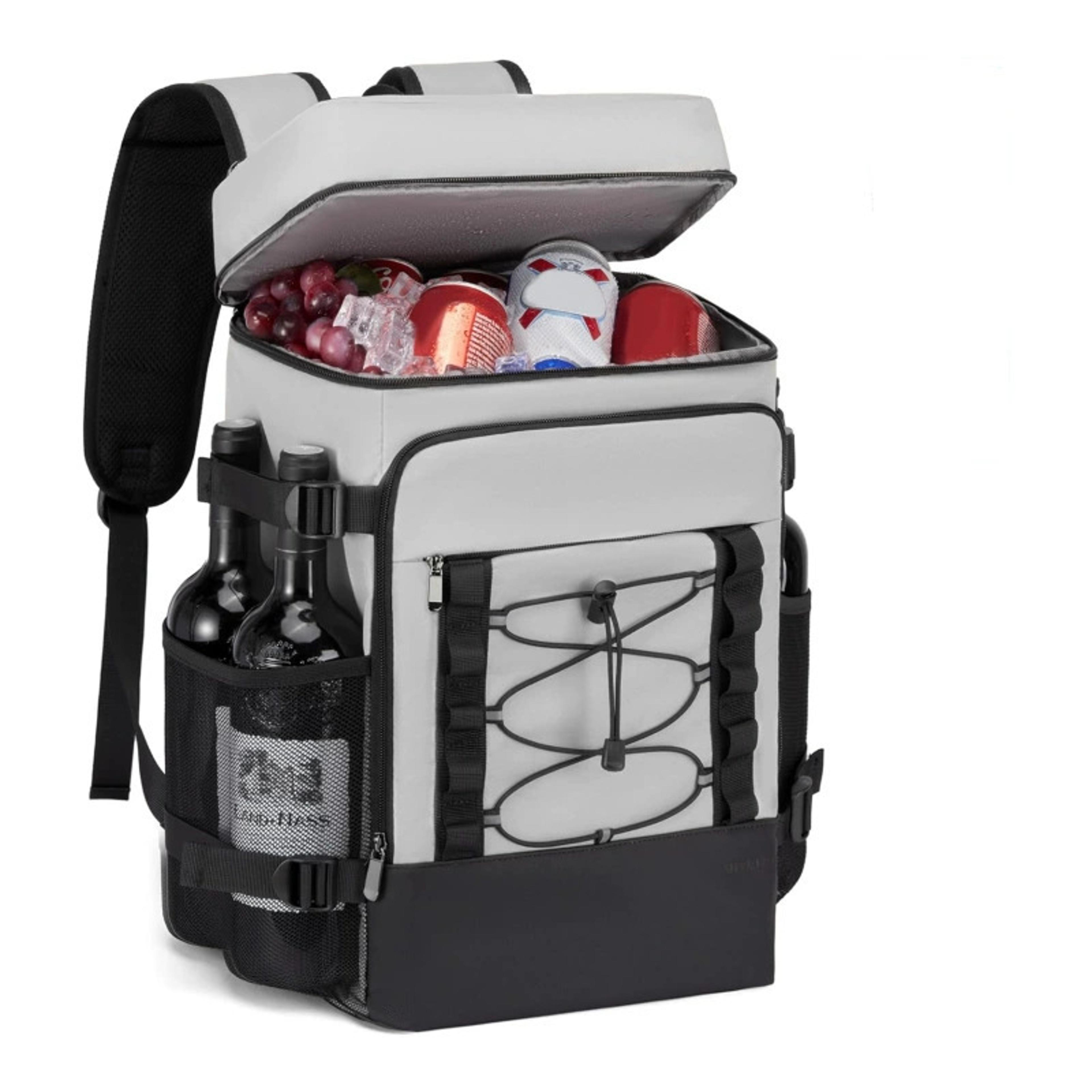 can cooler backpack for beach picnic hiking and travel
