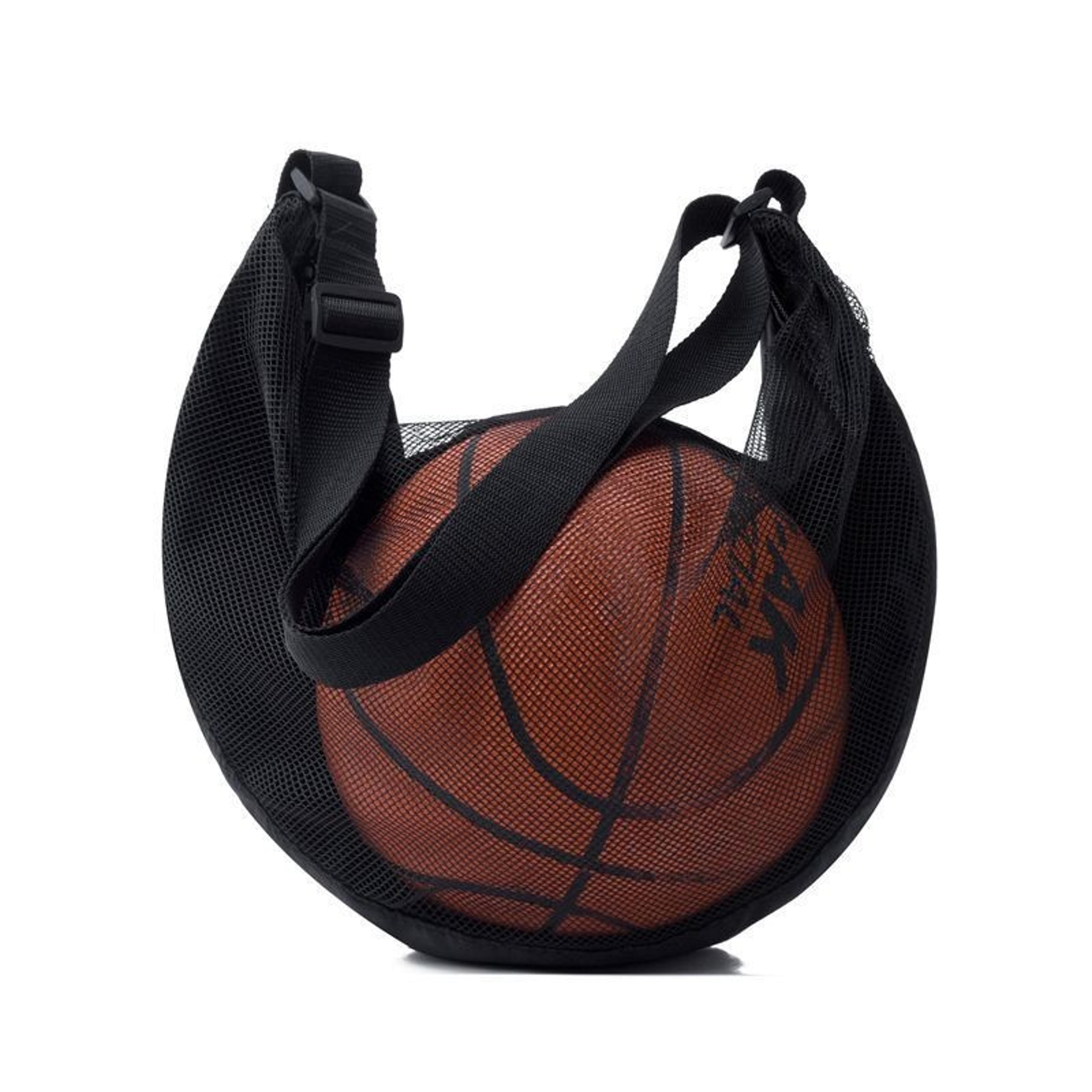 anti-tear mesh single ball bag basketball soccer volleyball carrier