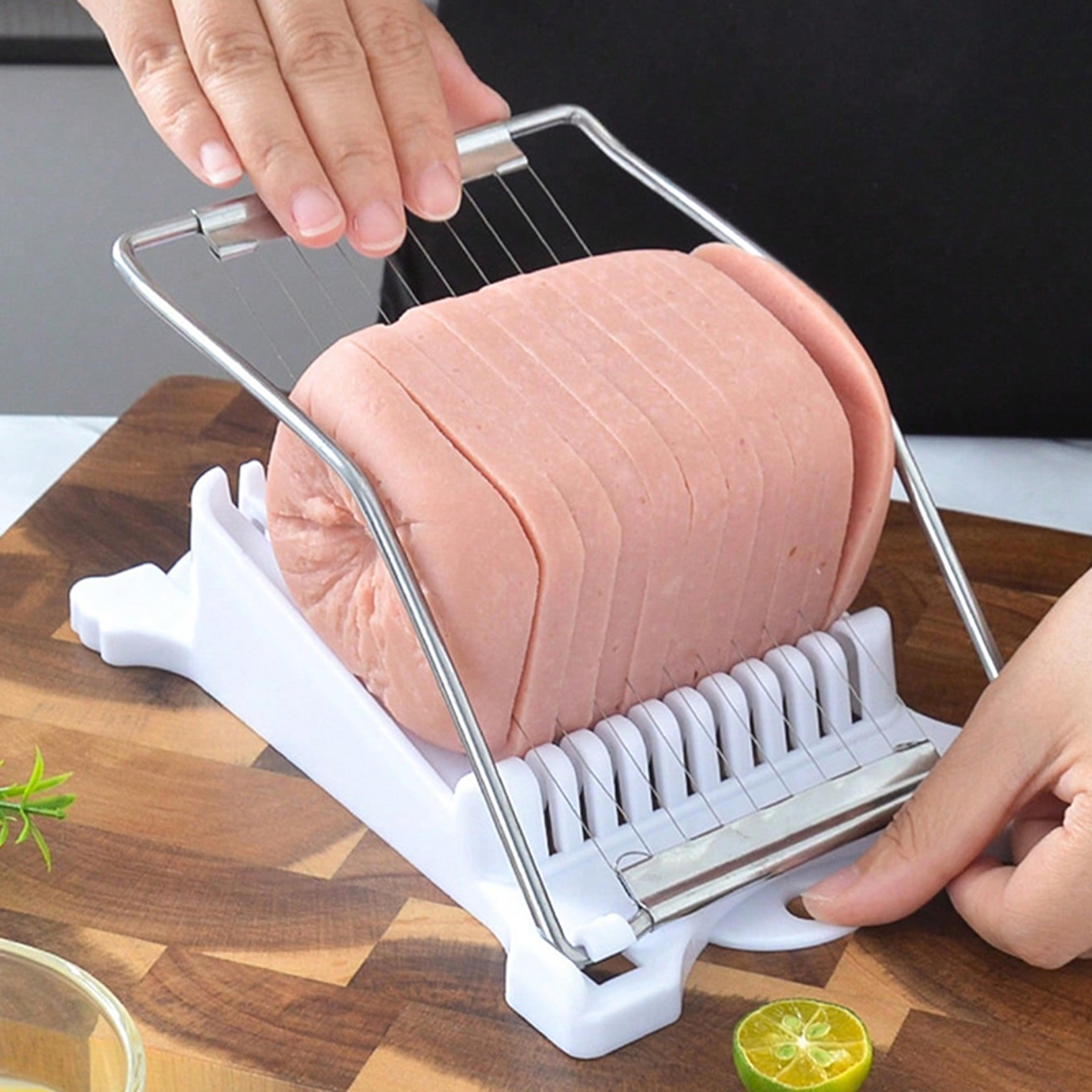 stainless steel luncheon meat slicer and egg banana fruit cutter