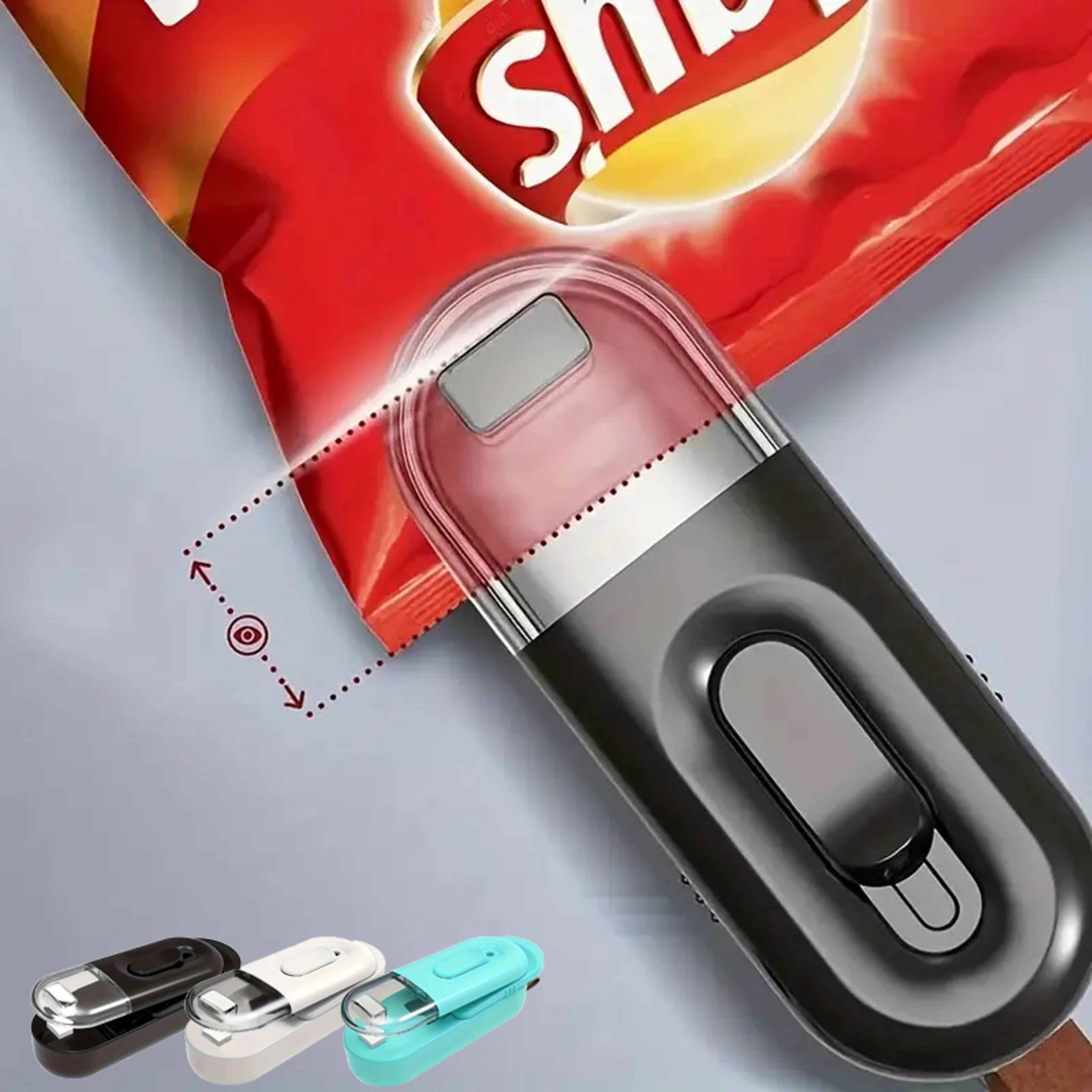 mini bag sealer handheld heat sealer for snacks and kitchen food storage