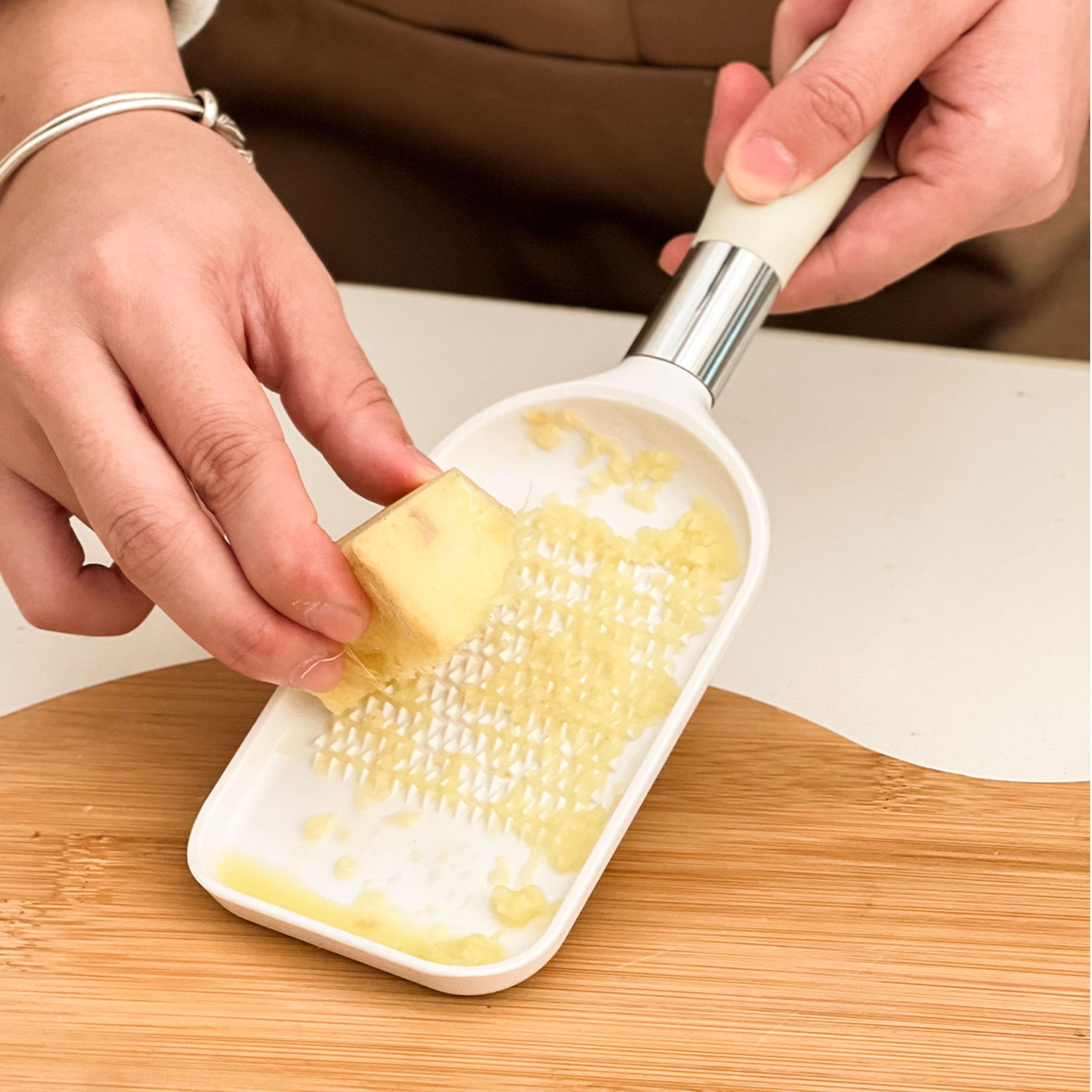 manual ginger grater garlic masher handheld chopper