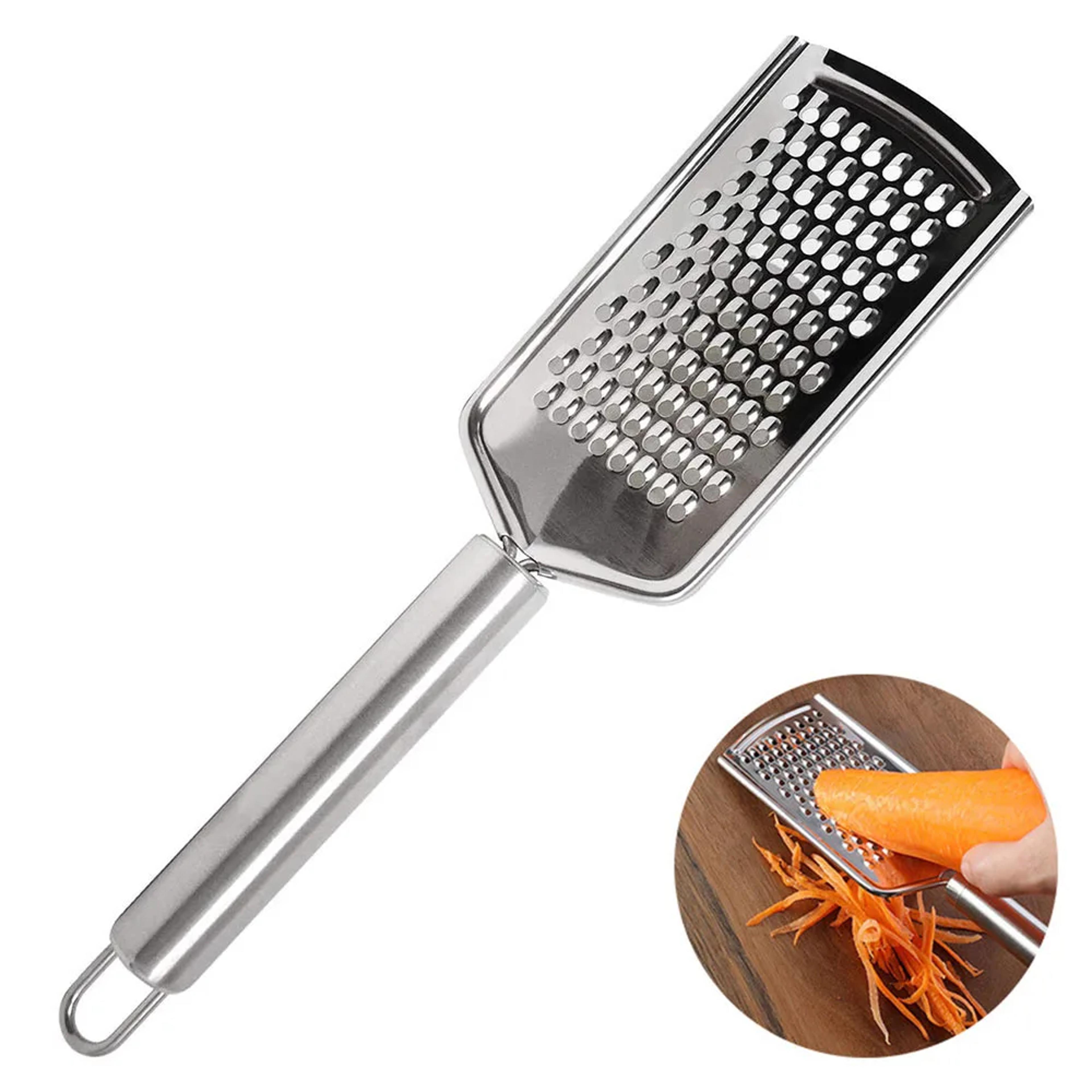 precision stainless steel lemon zester and fine cheese grater