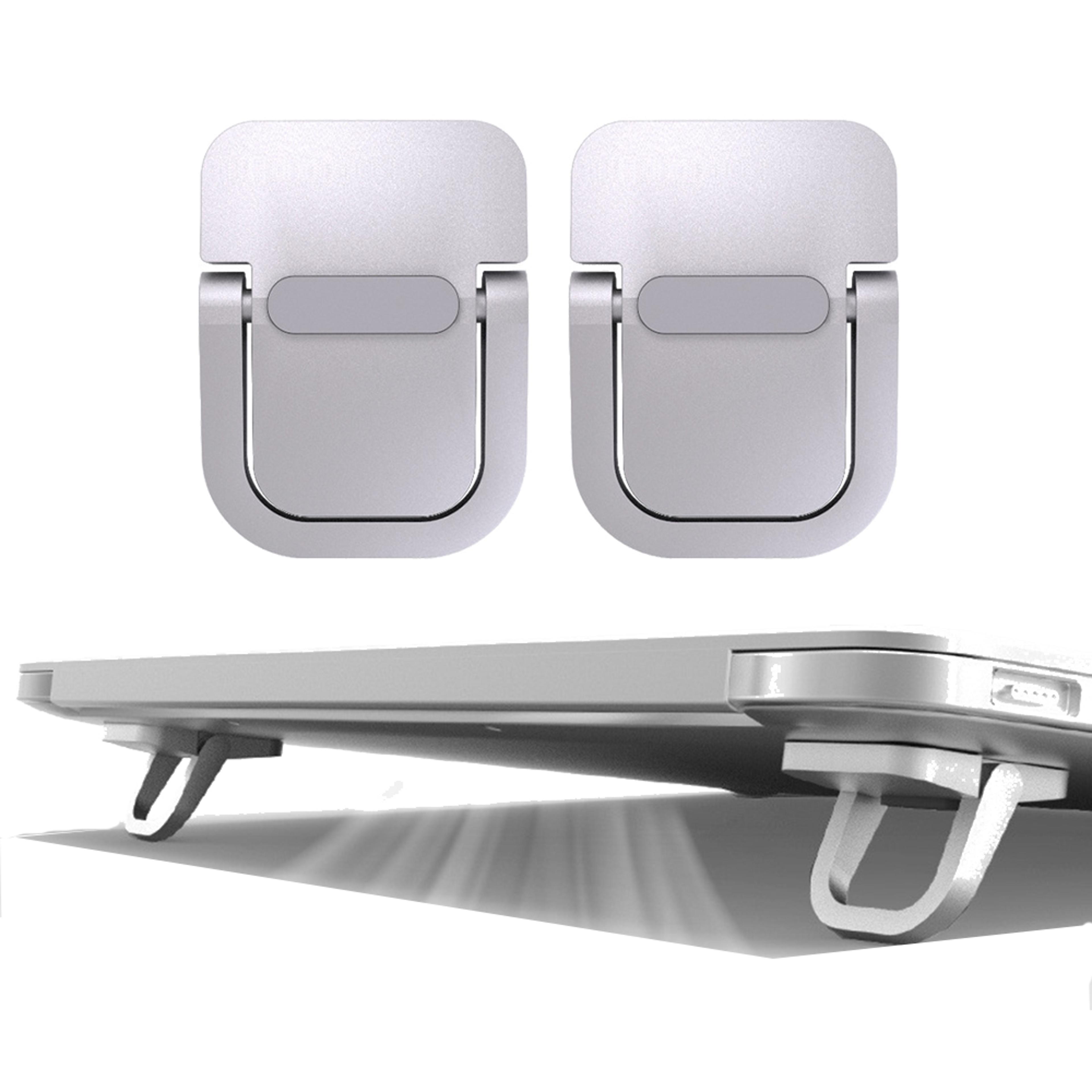 mini aluminum laptop stand portable foldable cooling riser