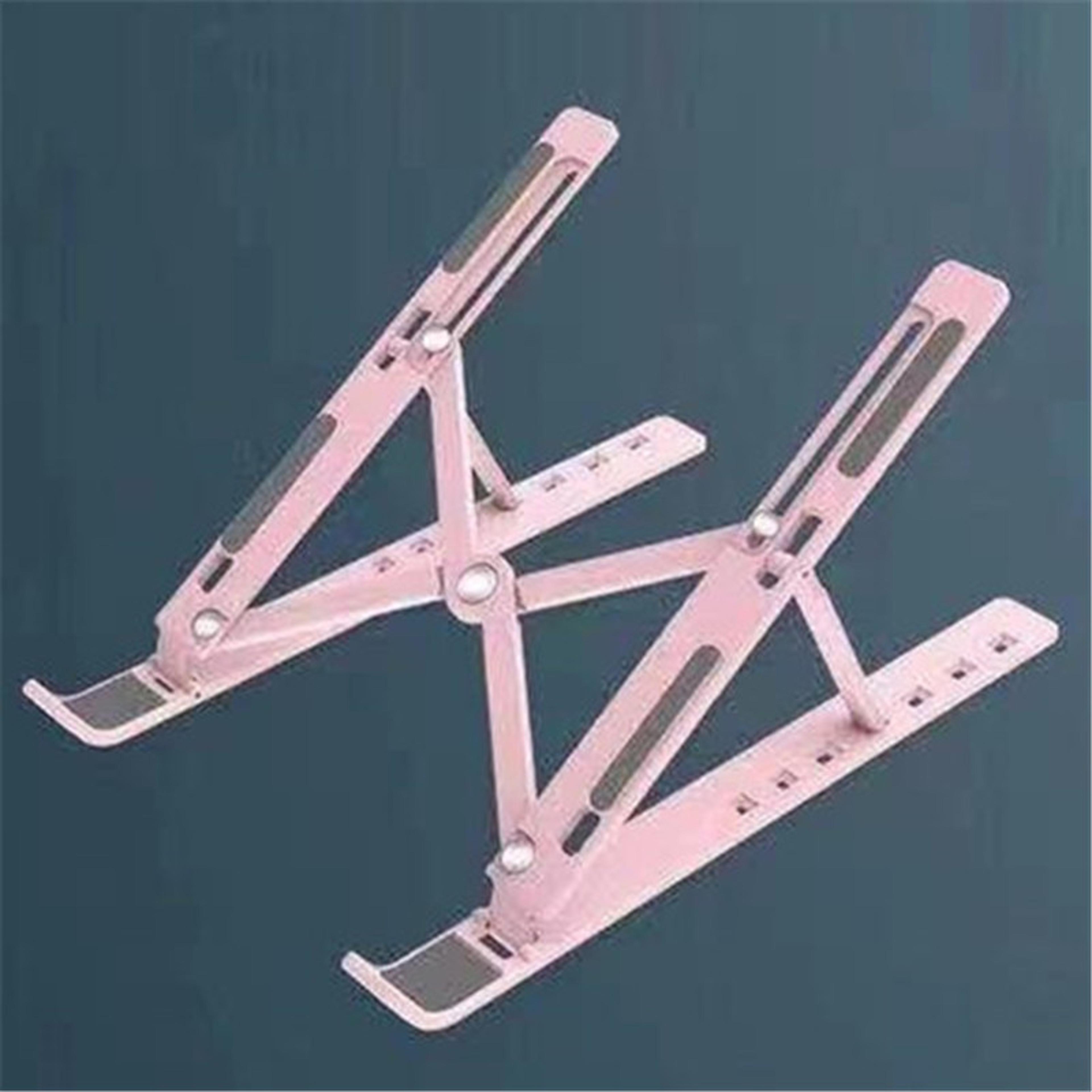 portable adjustable laptop stand foldable ergonomic riser for laptops and tablets