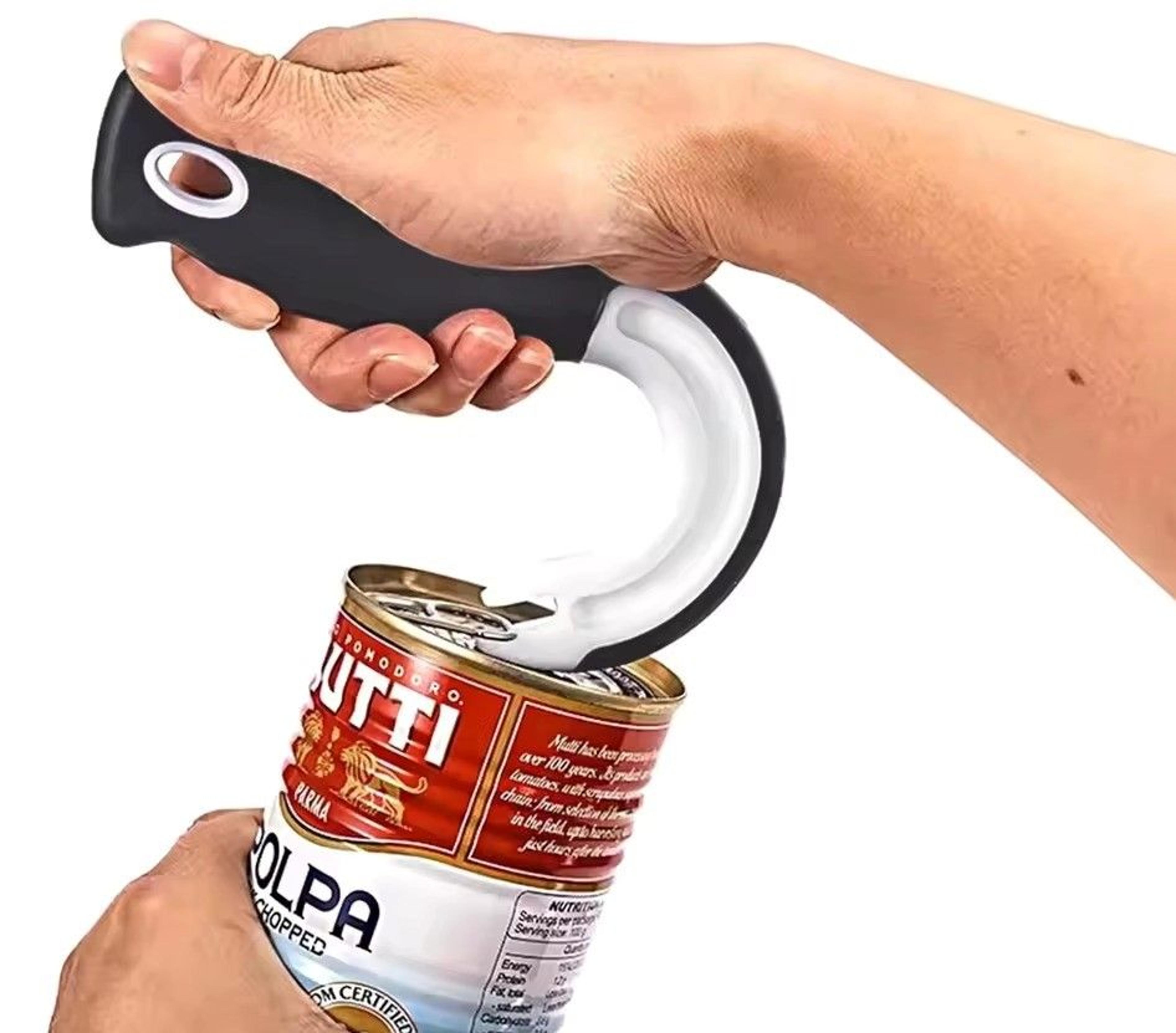 easy grip hook can opener and bottle opener kitchen tool