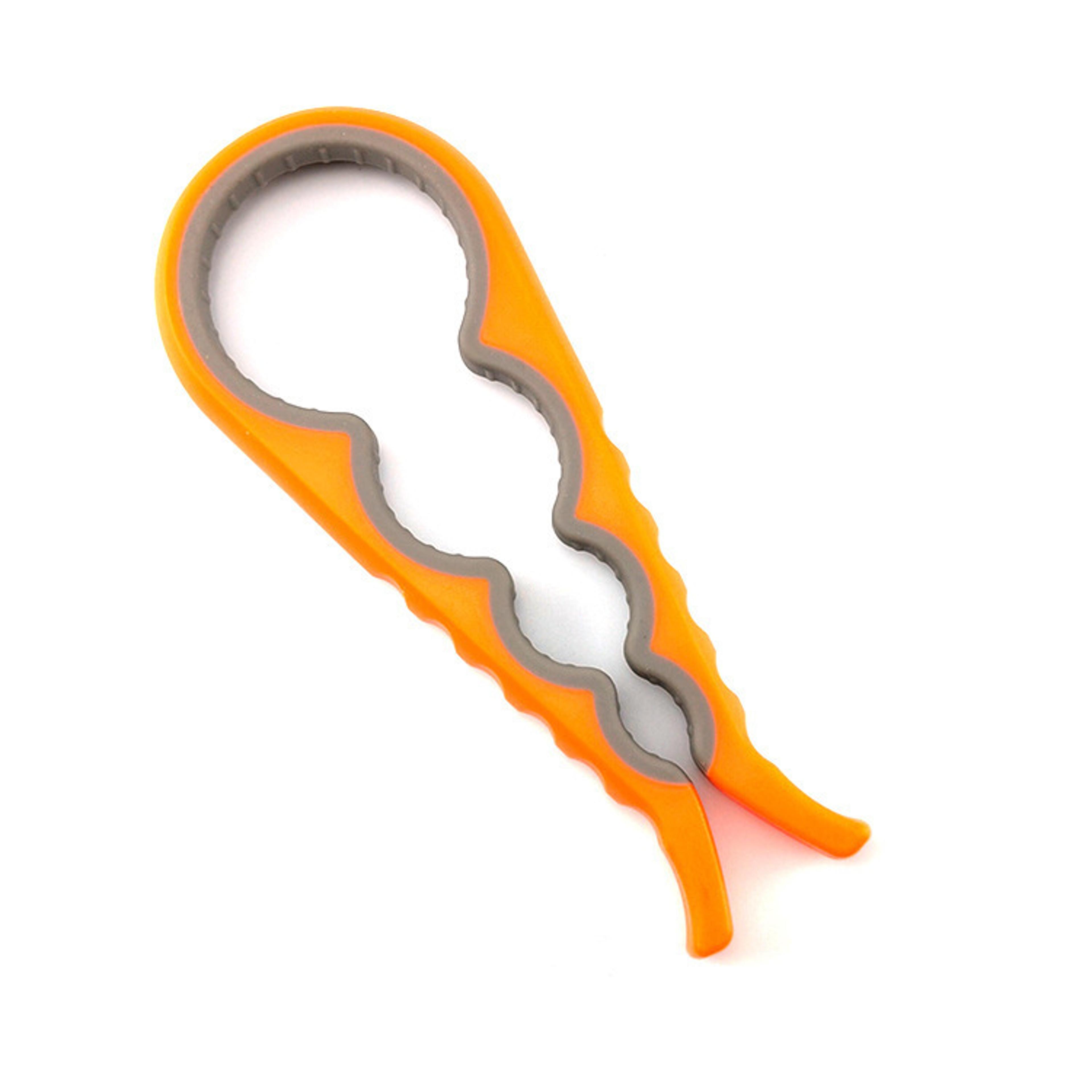 easygrip manual can opener with built in bottle opener and non slip handles
