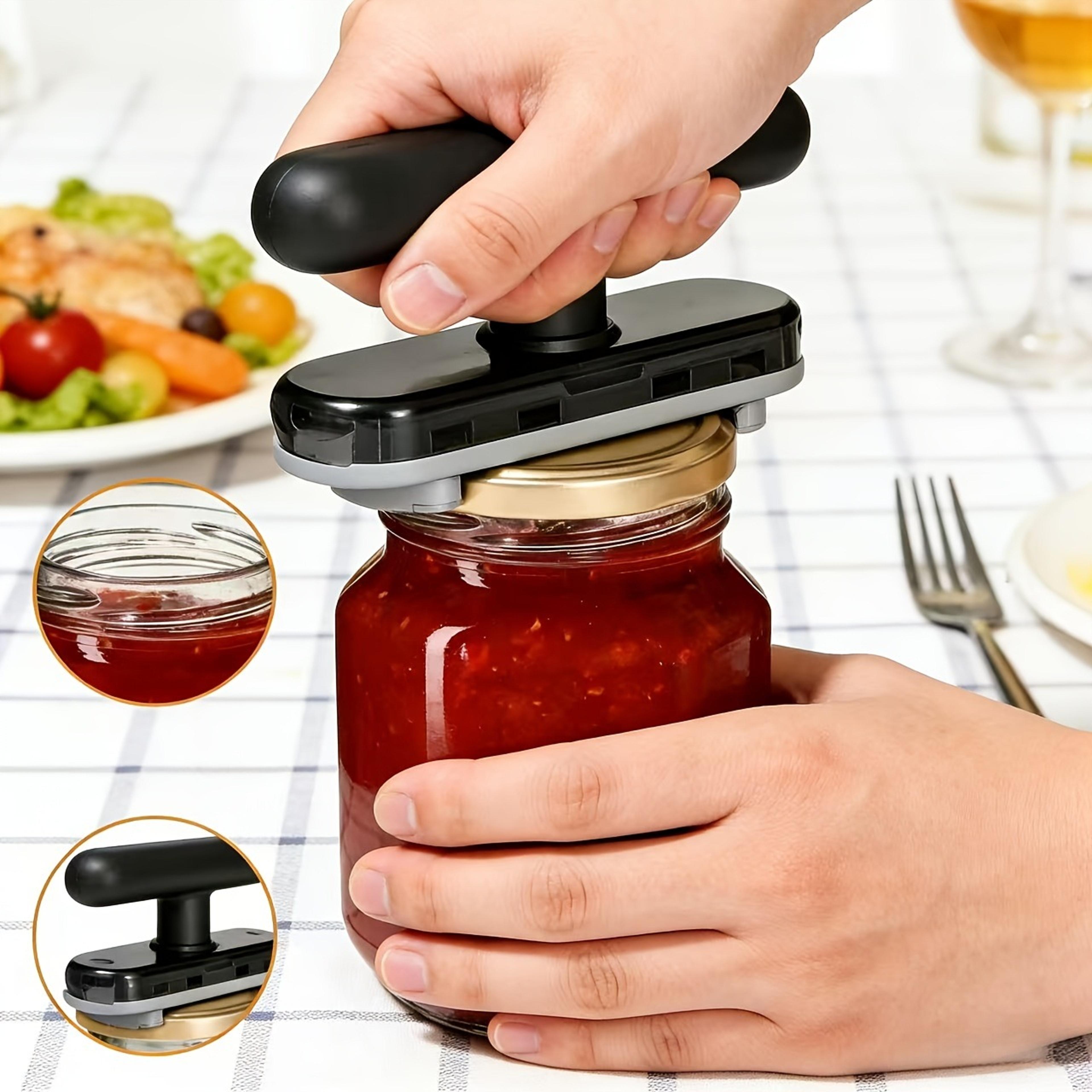 adjustable jar opener and multi-functional bottle lid remover