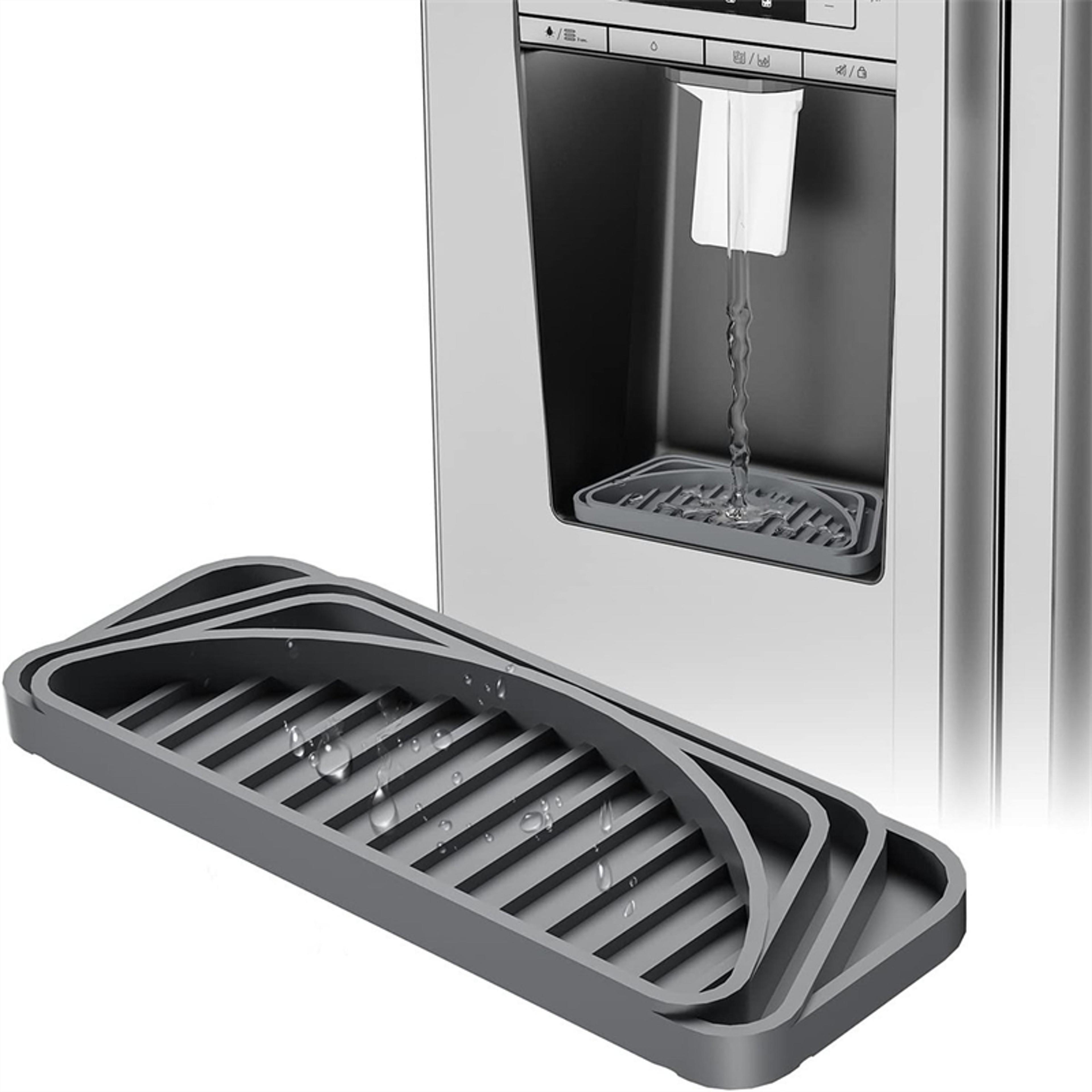 refrigerator drip catcher tray absorbent water dispenser mat
