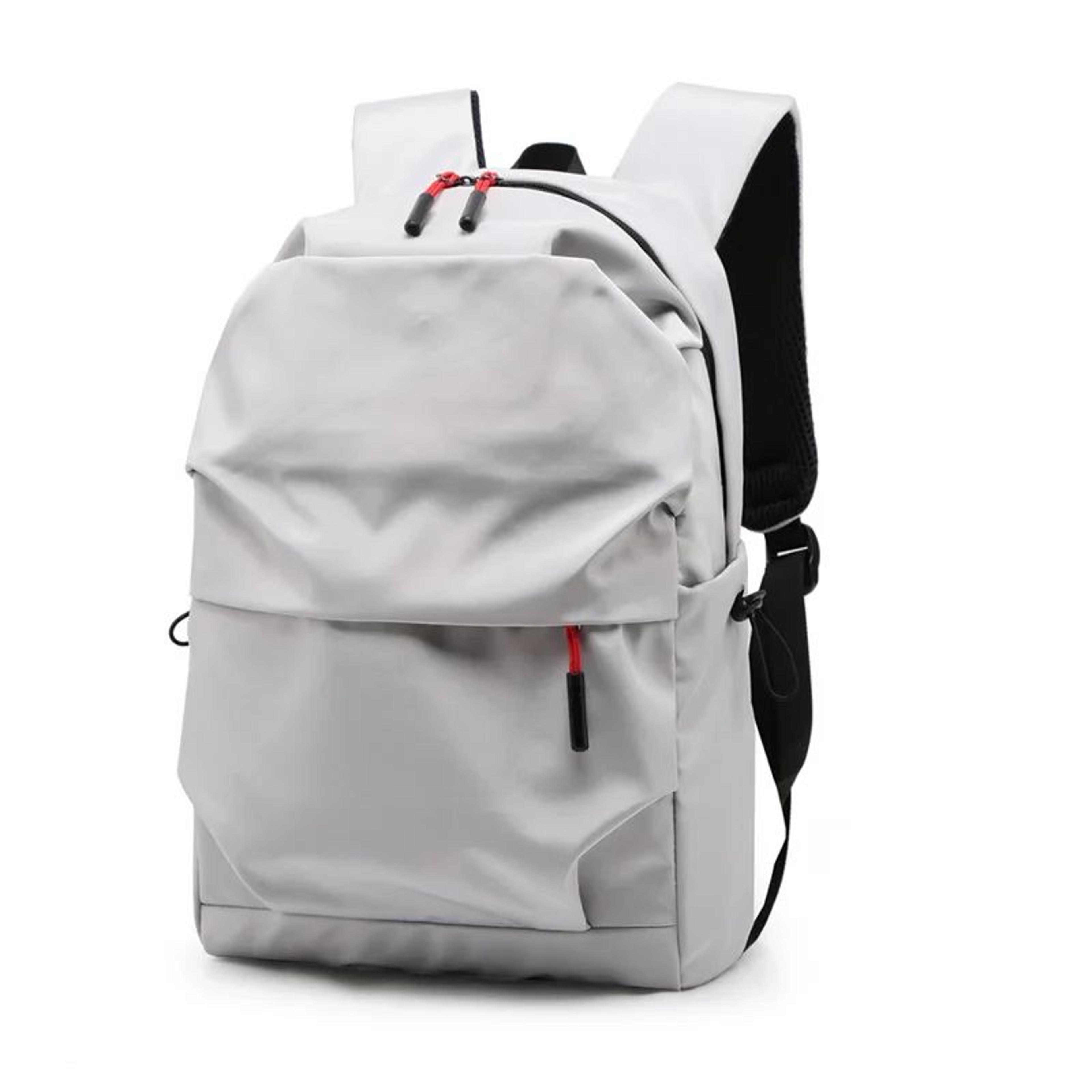 urban pleated men laptop backpack large capacity water repellent daypack