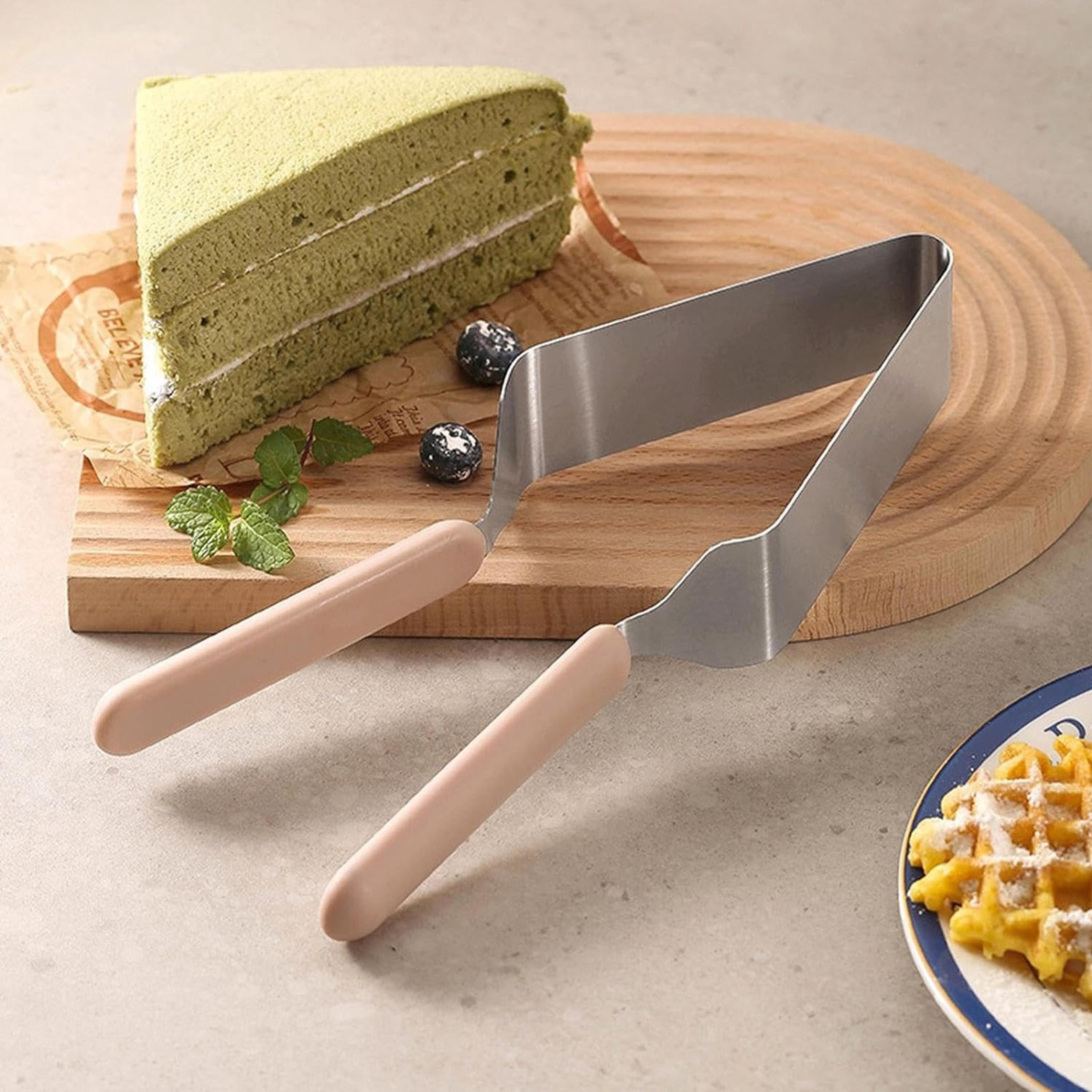 adjustable cake slicer and stainless steel triangular separator