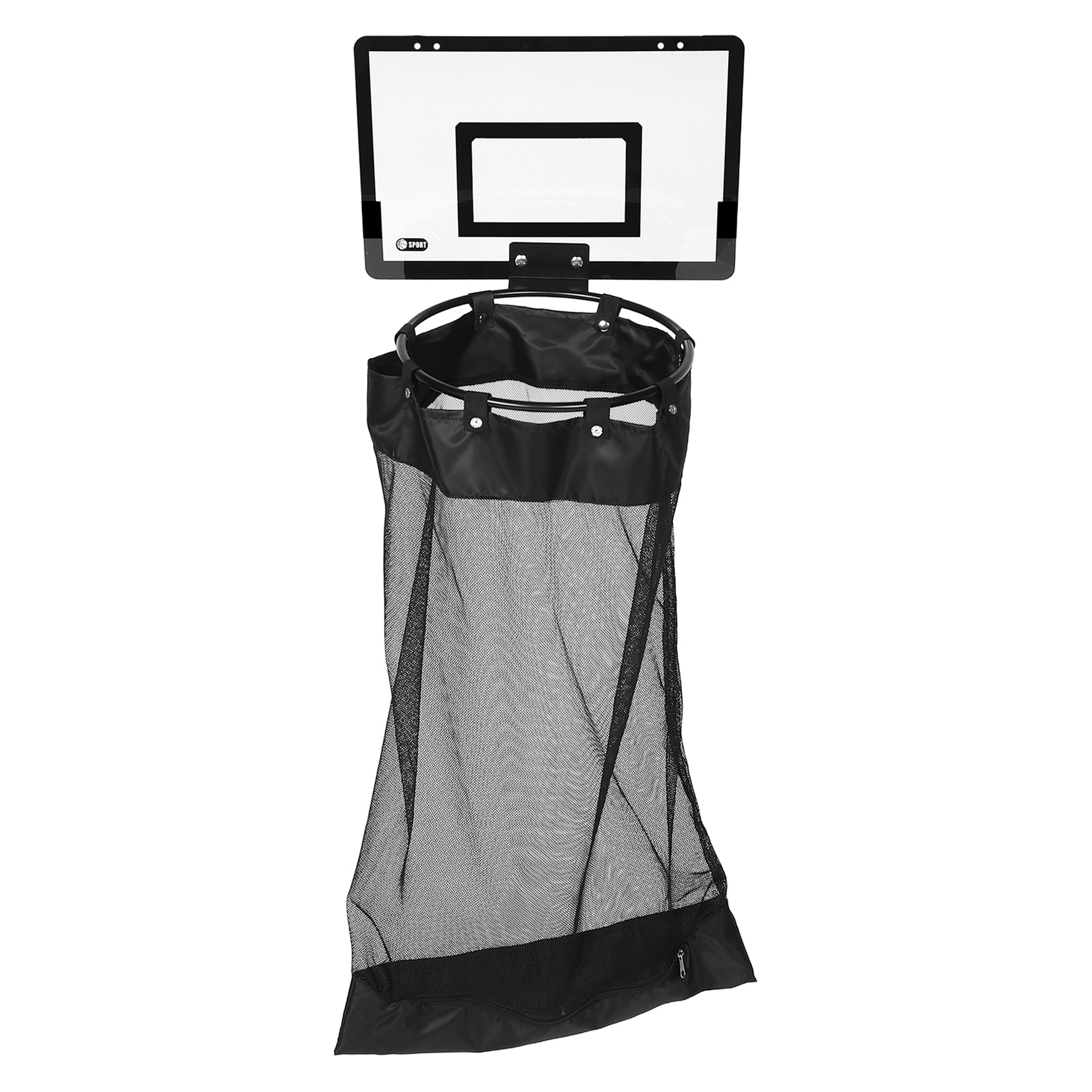 basketball hoop laundry hamper space saving hanging laundry basket
