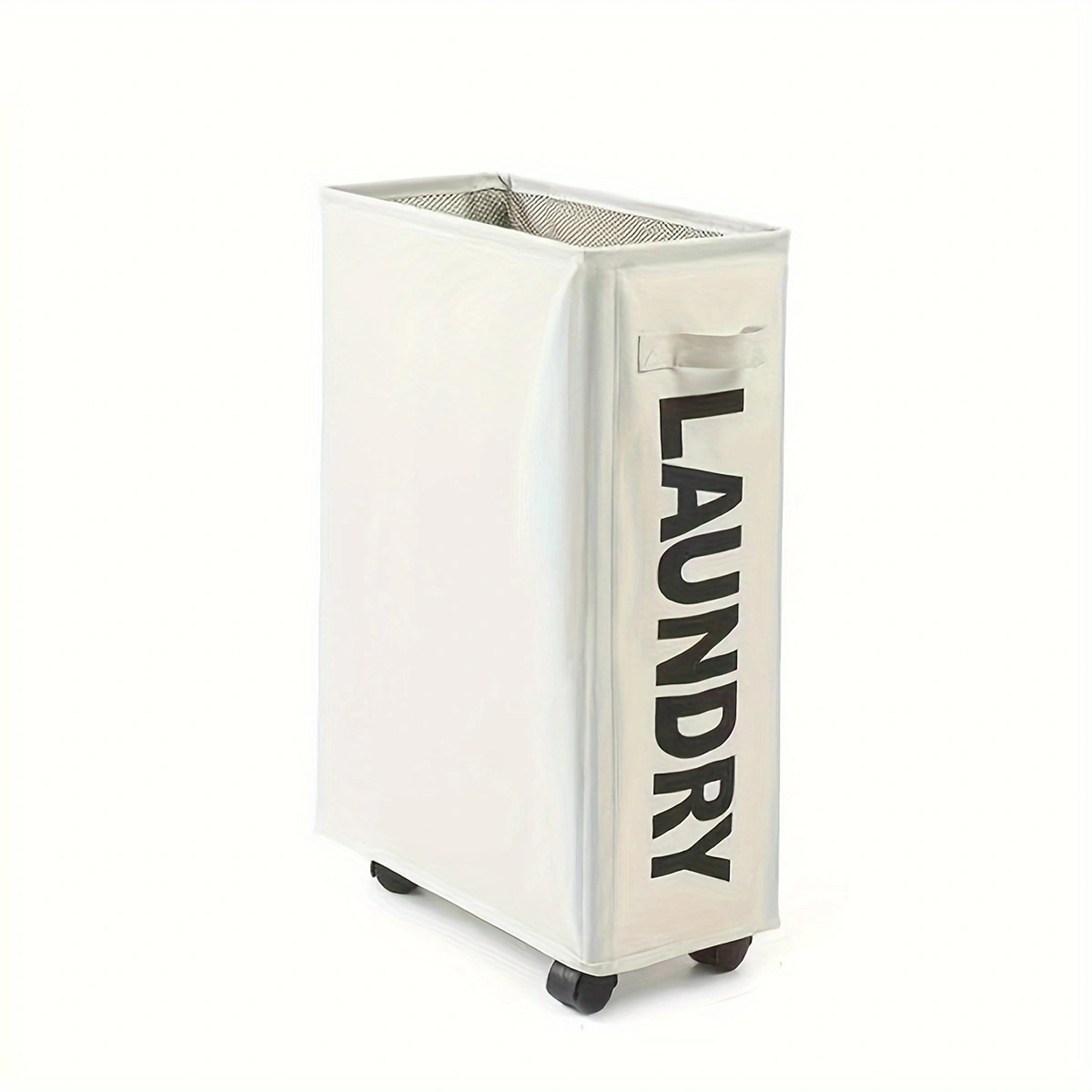 large rolling laundry basket with wheels waterproof foldable storage hamper