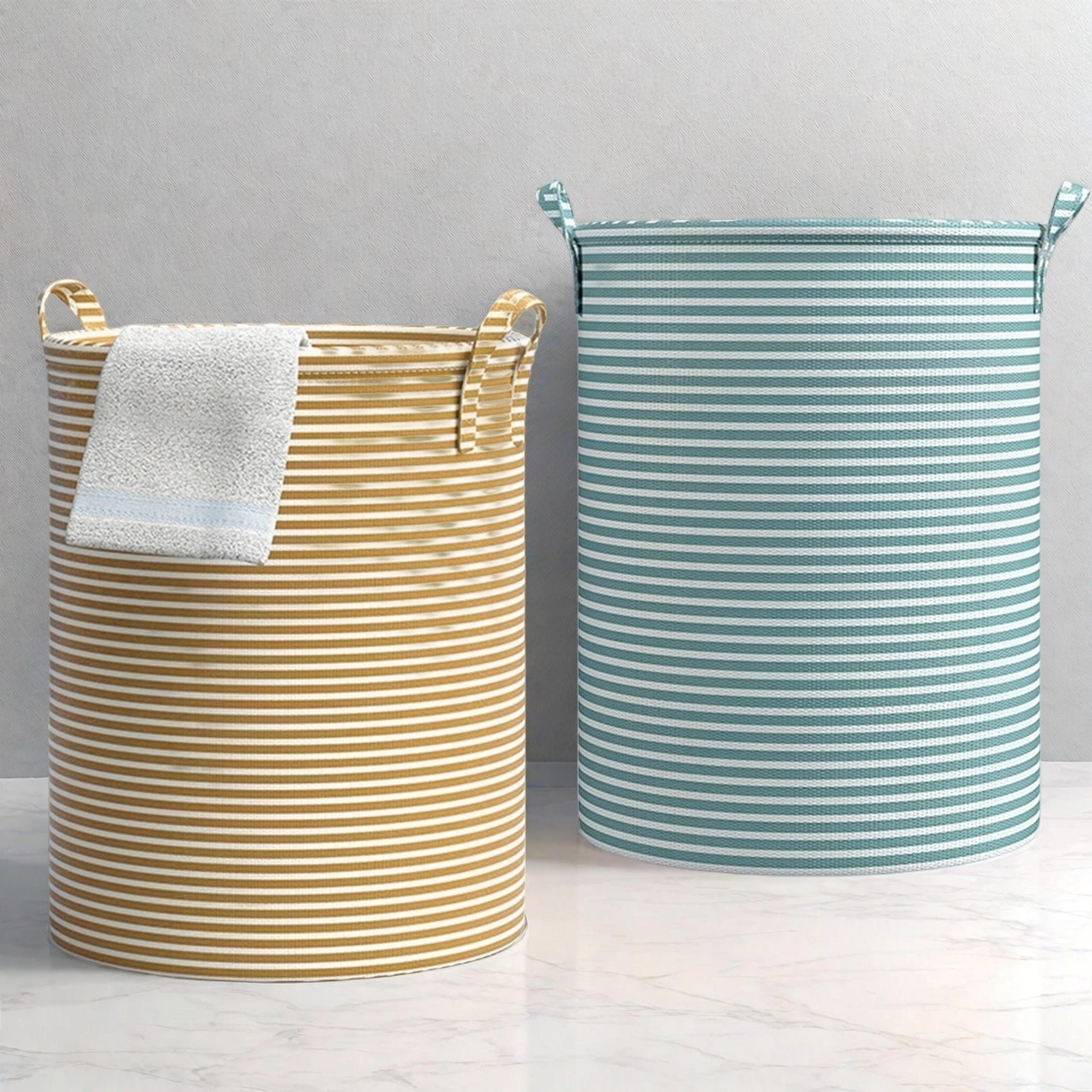haundry tall collapsible laundry basket with handles for clothes storage