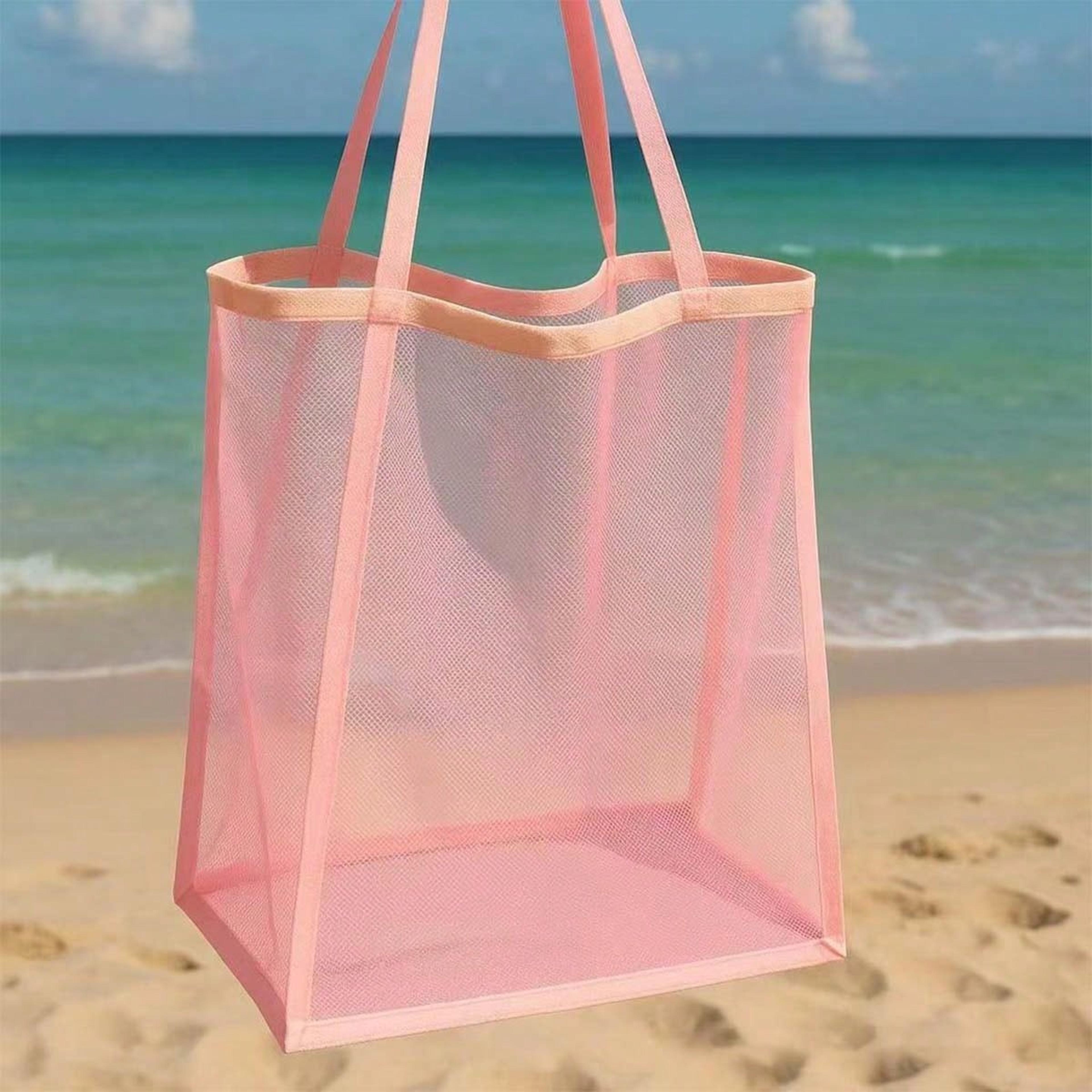 extra large beach tote bag foldable utility carryall for picnic camping and travel