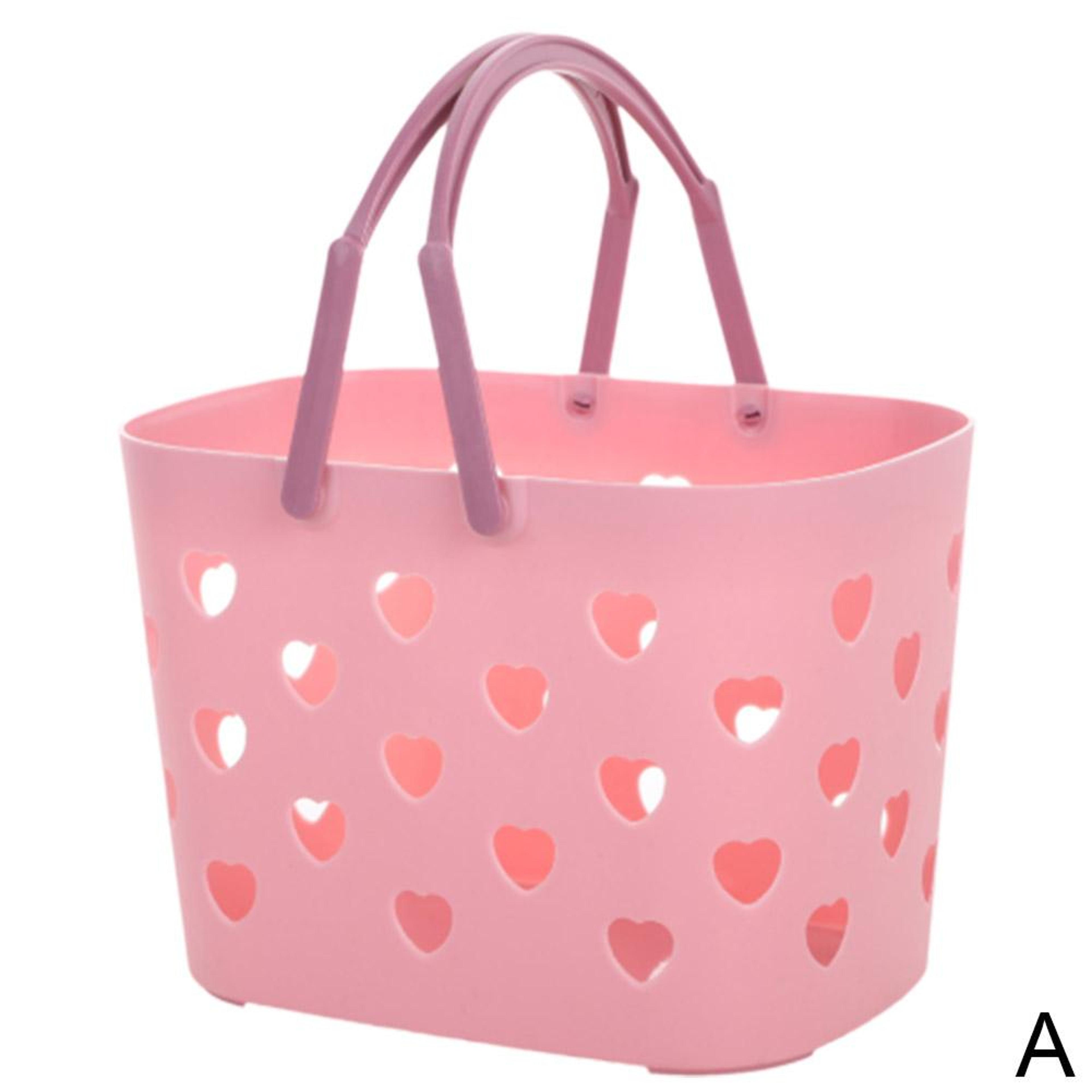 portable shower caddy with drainage holes dorm bathroom organizer basket