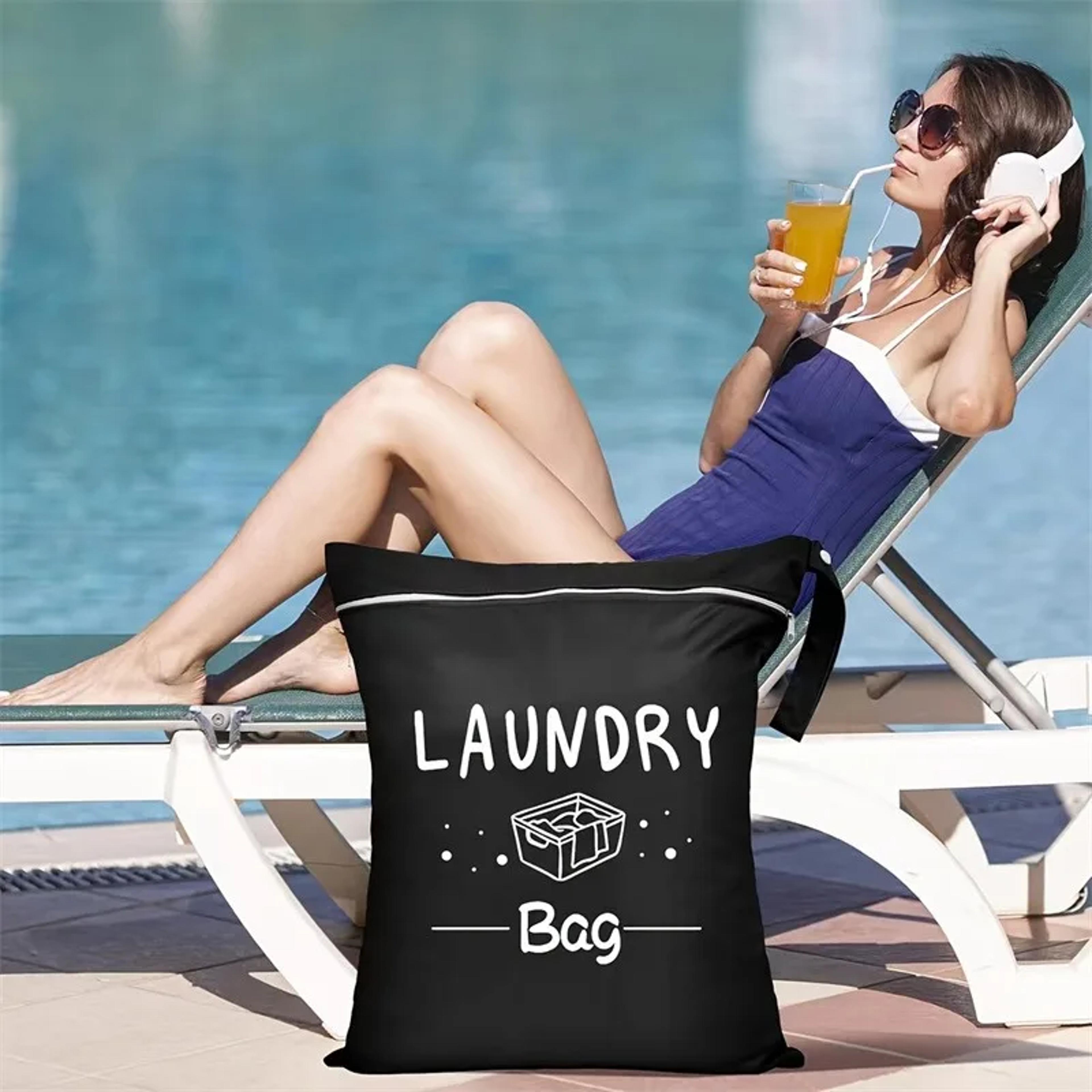 travel laundry bag for dirty clothes shoes and gym gear