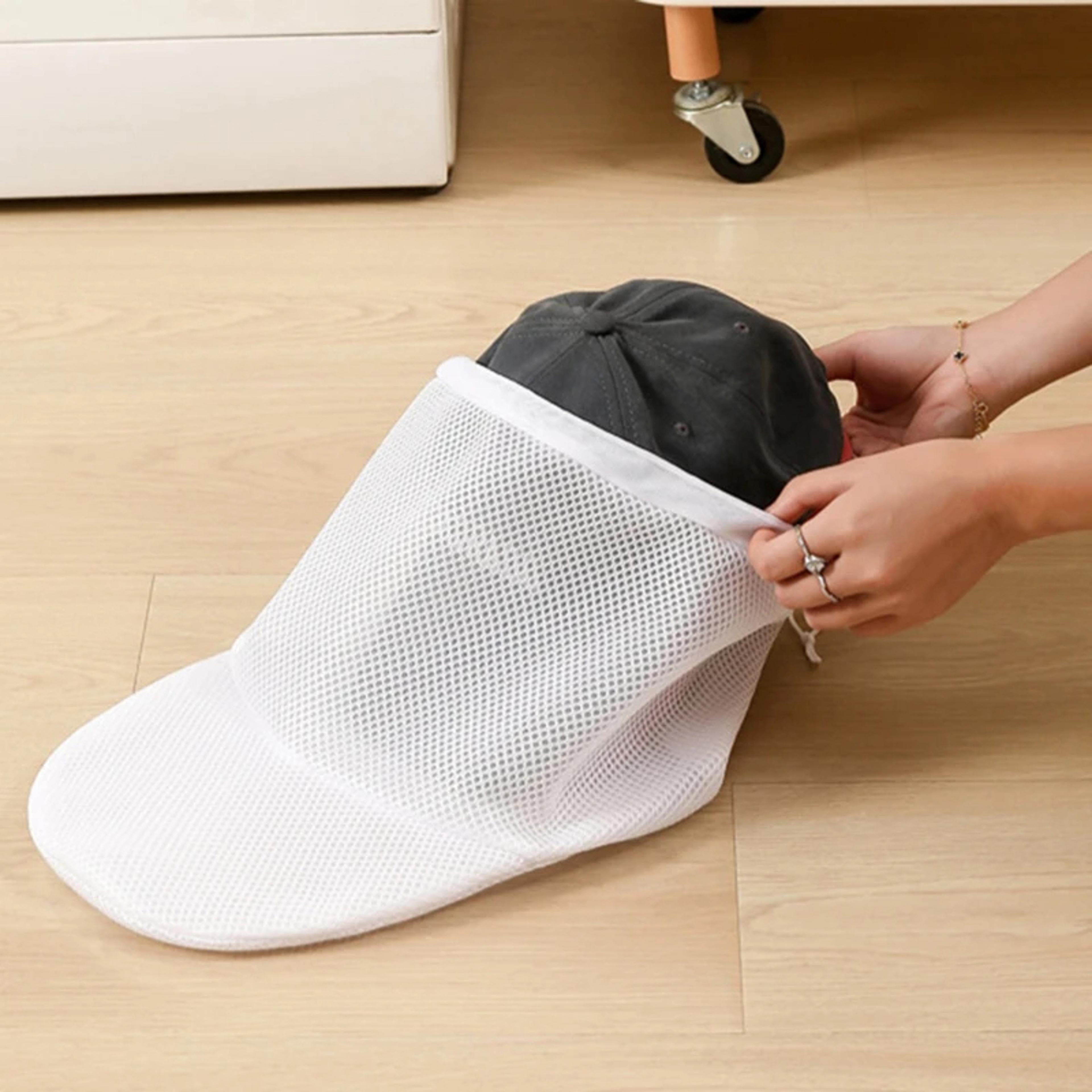hat wash protector bag baseball cap cleaner and washing machine hat protector
