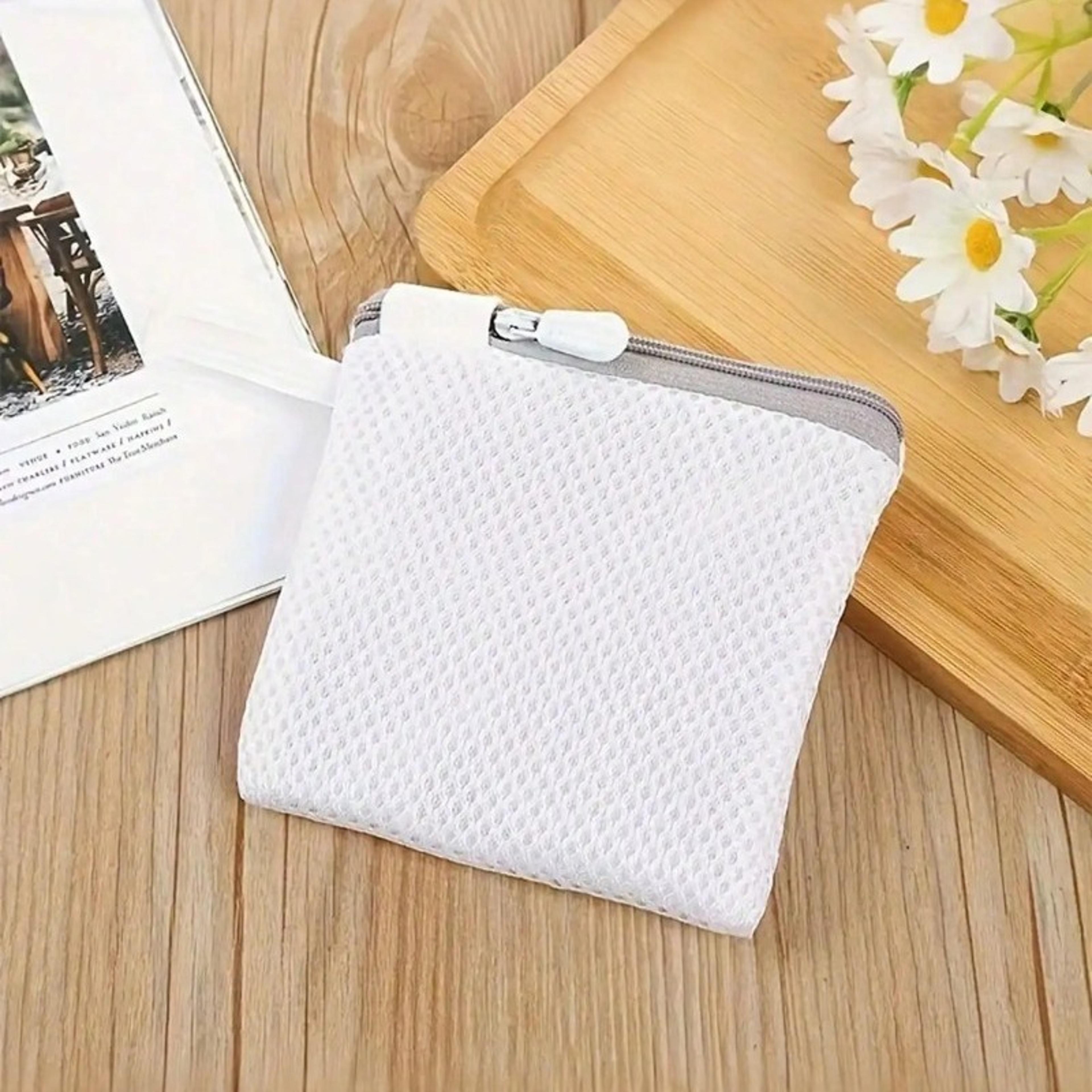 multifunctional laundry bead bag reusable mesh soap and scent booster storage pouch