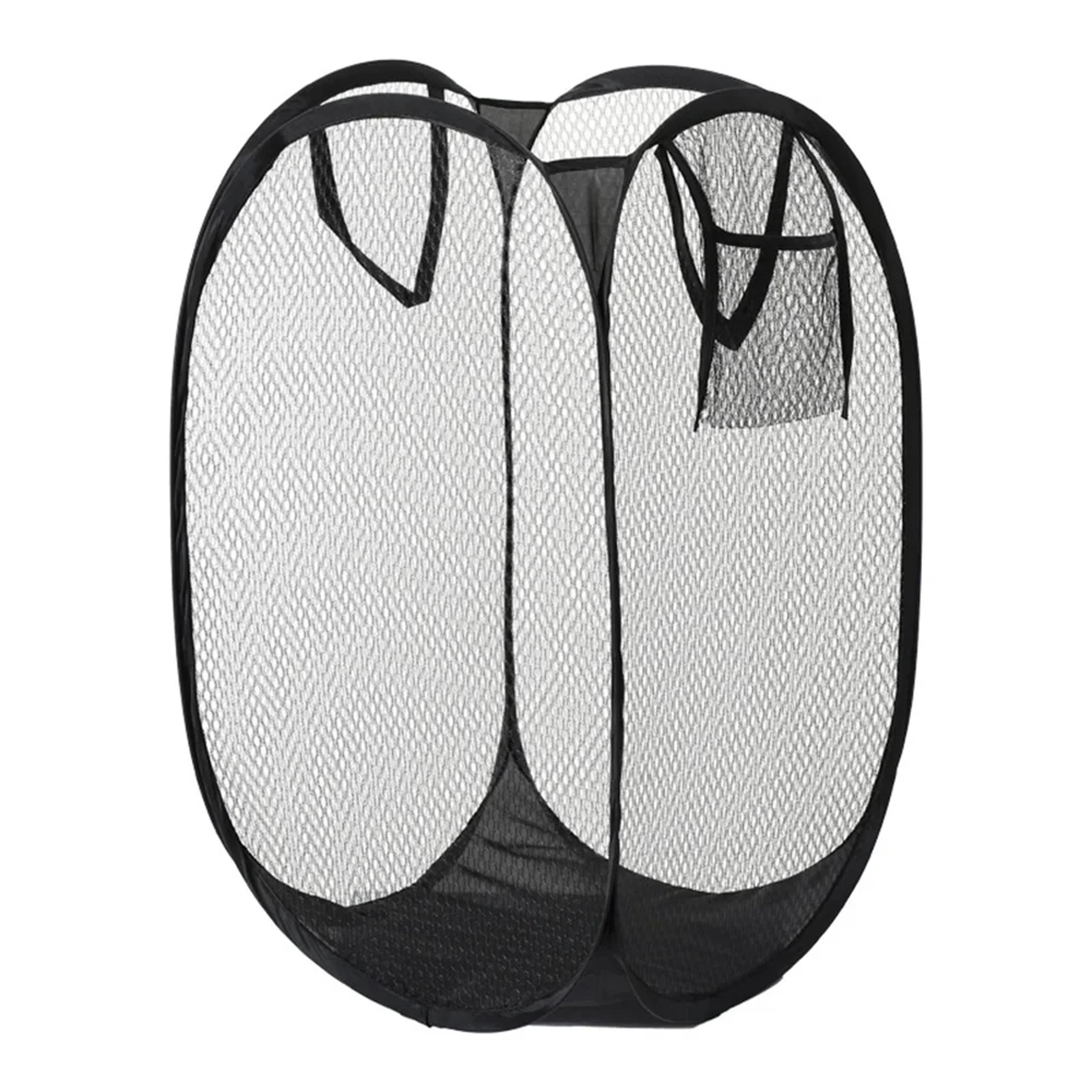 foldable mesh laundry basket portable clothes and toy storage organizer