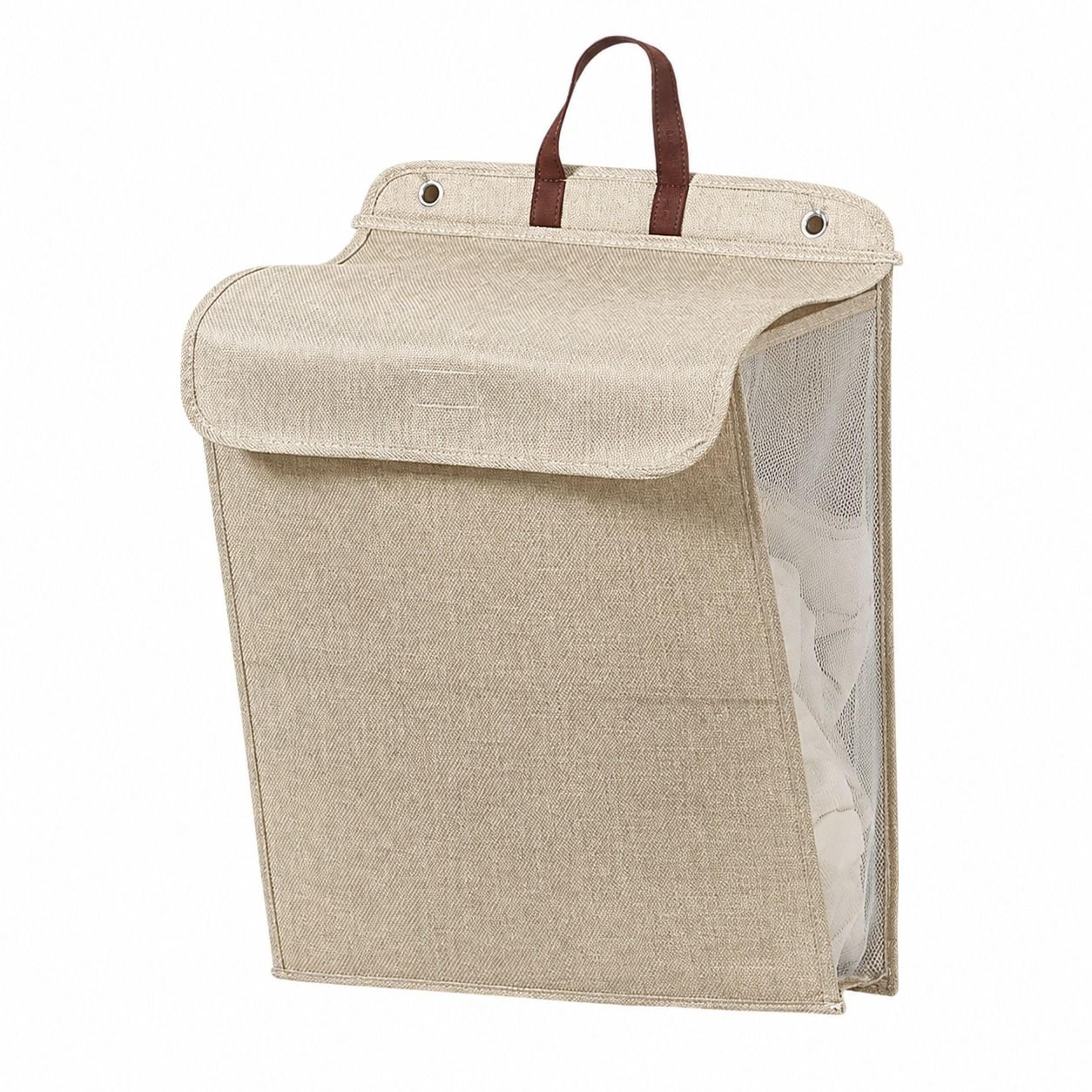 foldable wall mounted laundry hamper adhesive space saving laundry basket