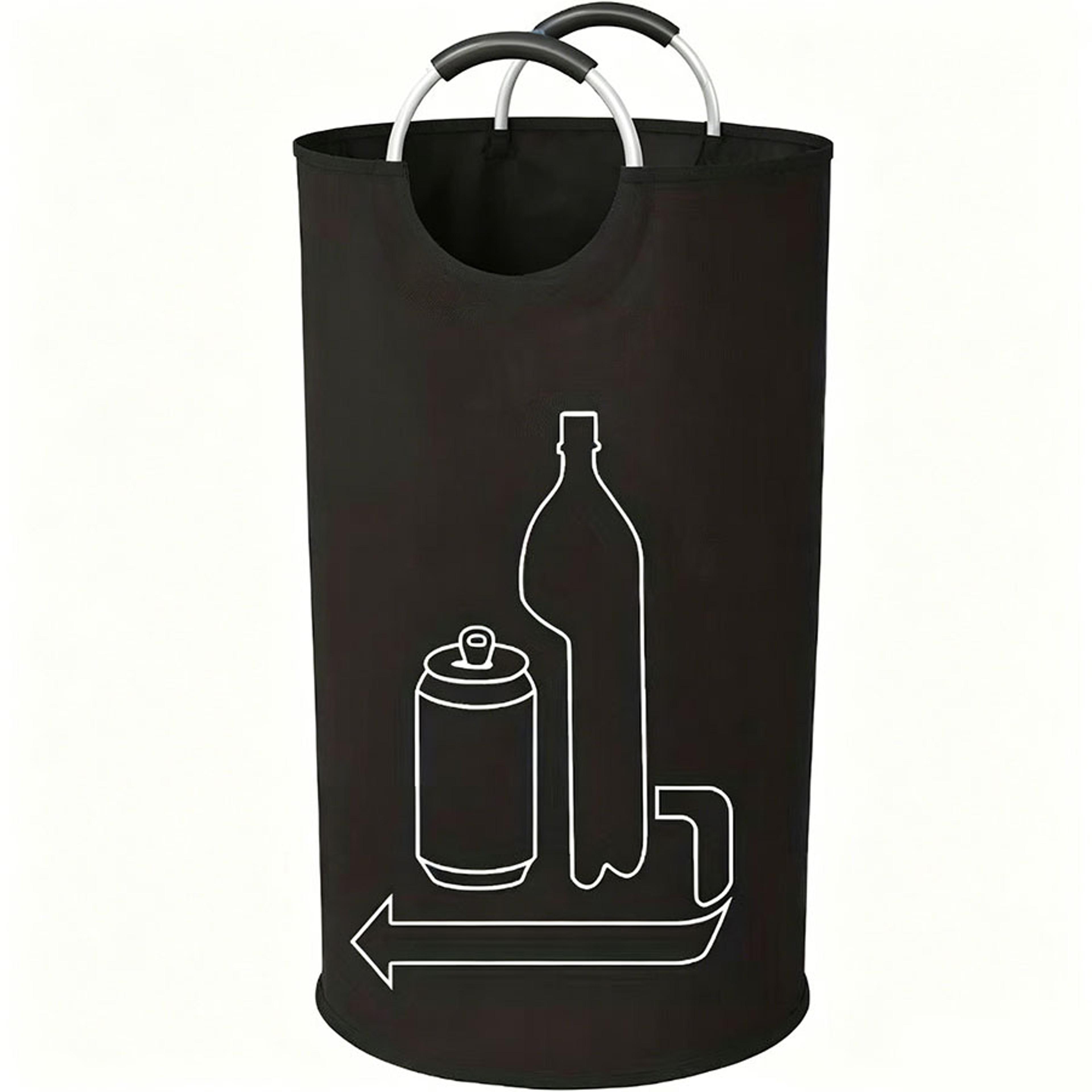 collapsible laundry basket with waterproof oxford cloth and aluminum handles