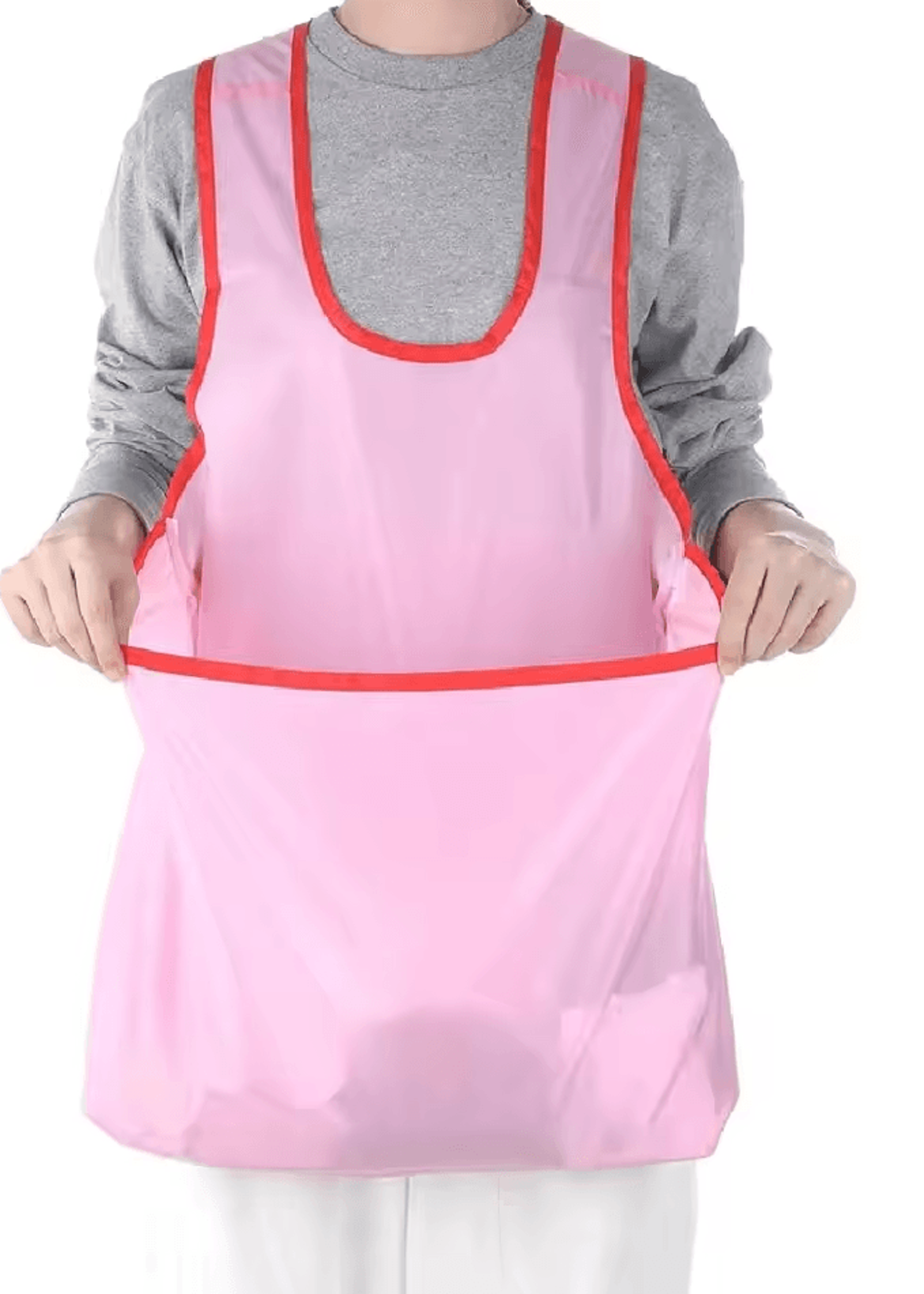portable laundry apron with large pocket waterproof clothes drying apron