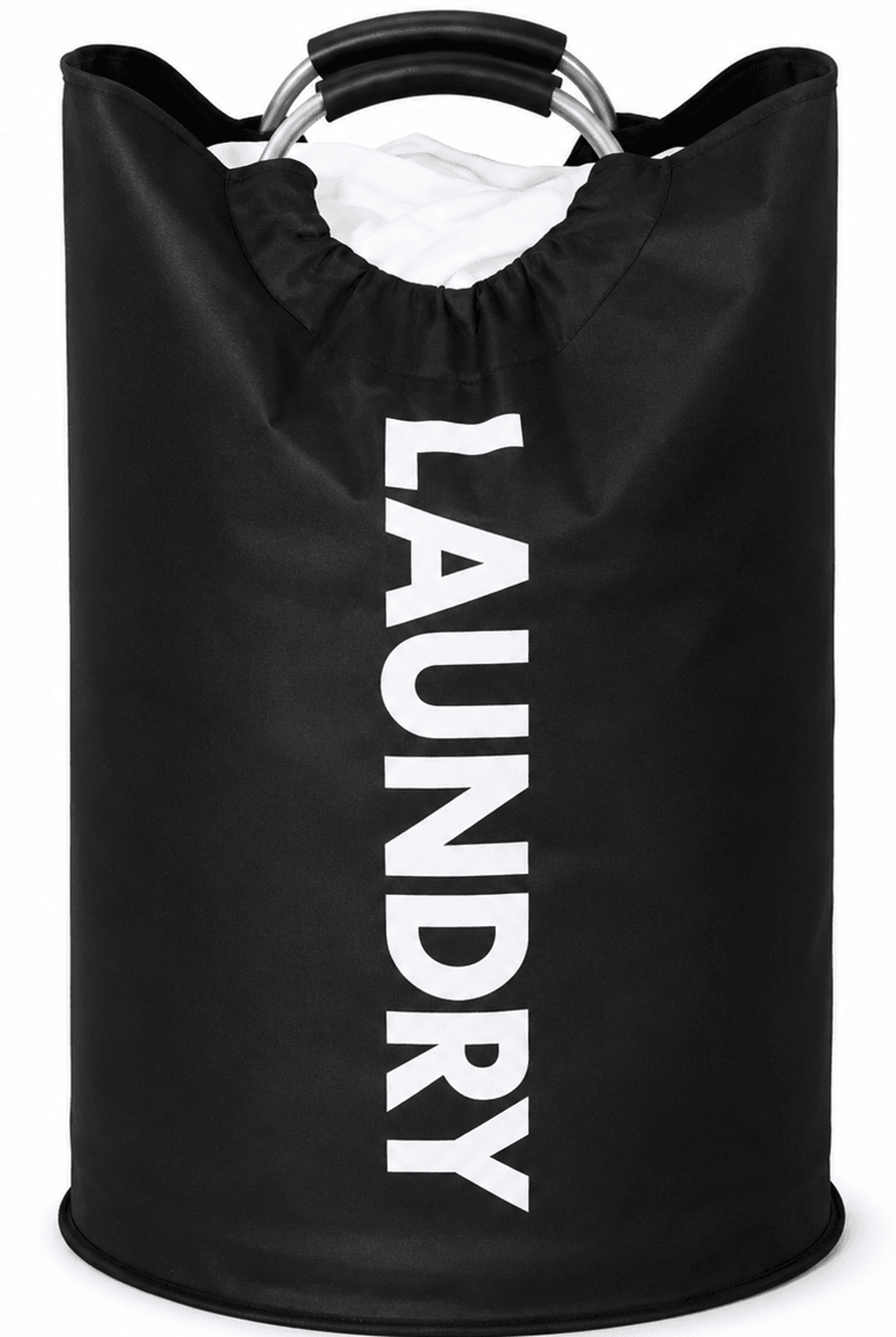 extra large foldable laundry basket with cushioned handles