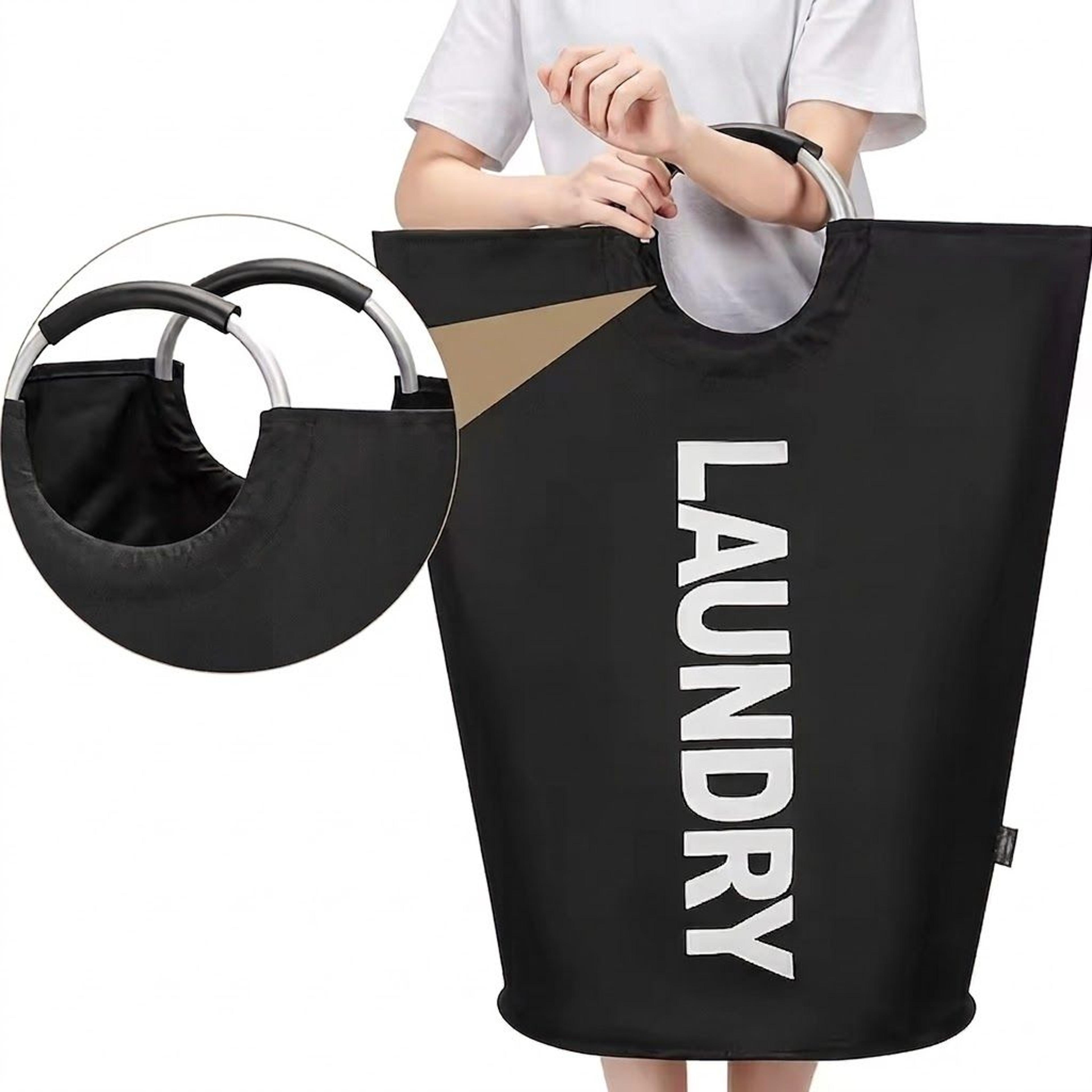 laundry basket large collapsible freestanding oxford cloth hamper