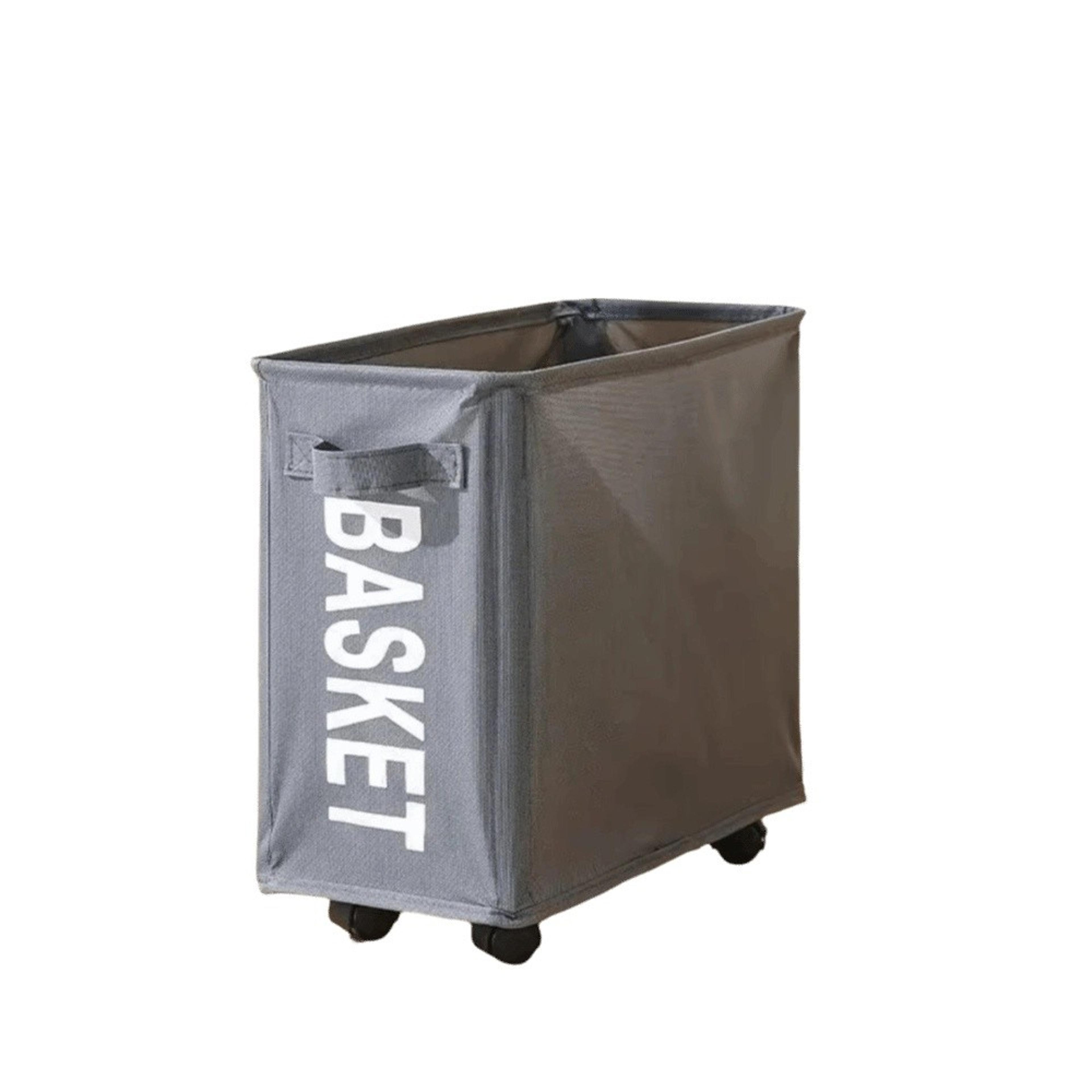 foldable rolling laundry hamper waterproof slim basket