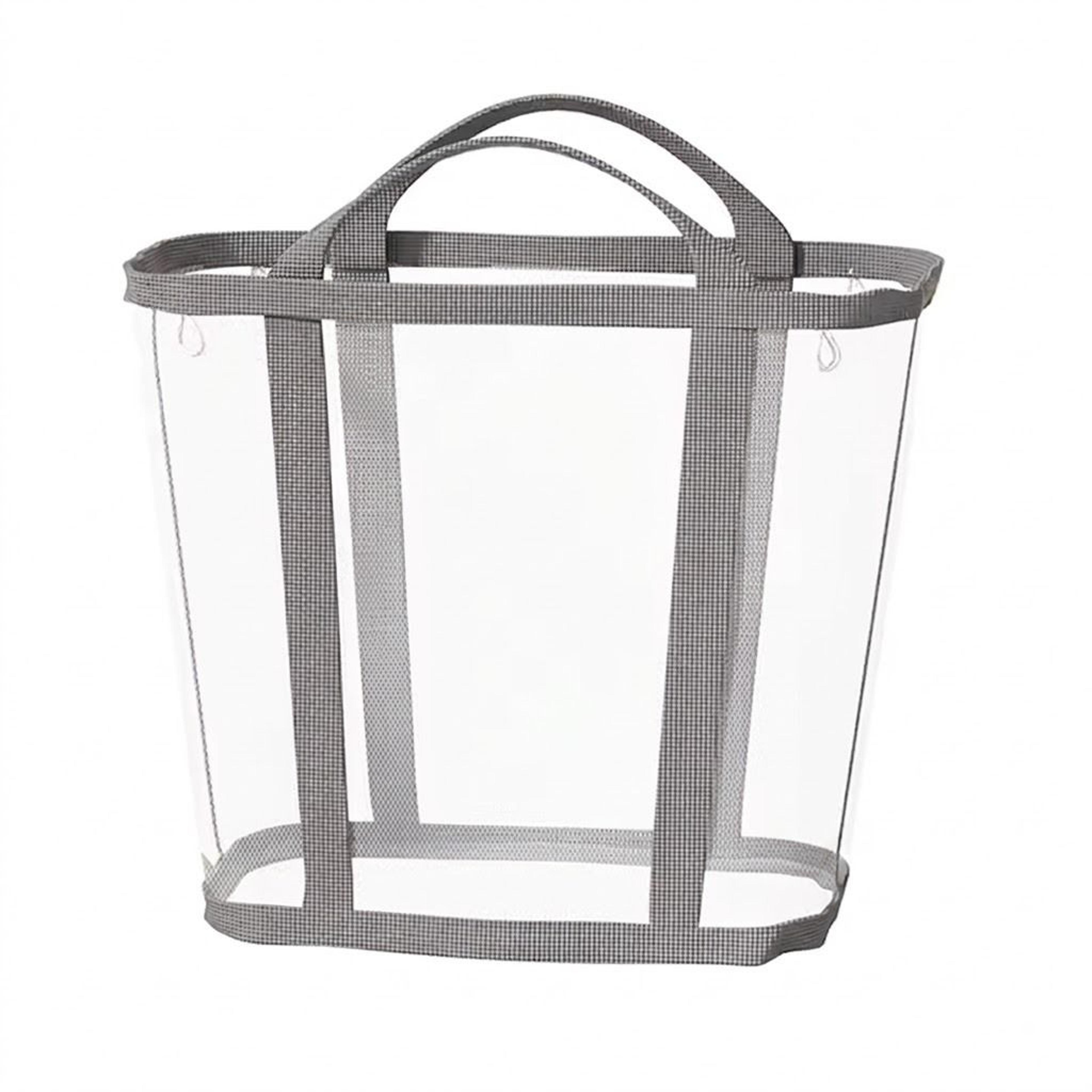 product name large capacity mesh laundry basket with handles foldable clothes hamper