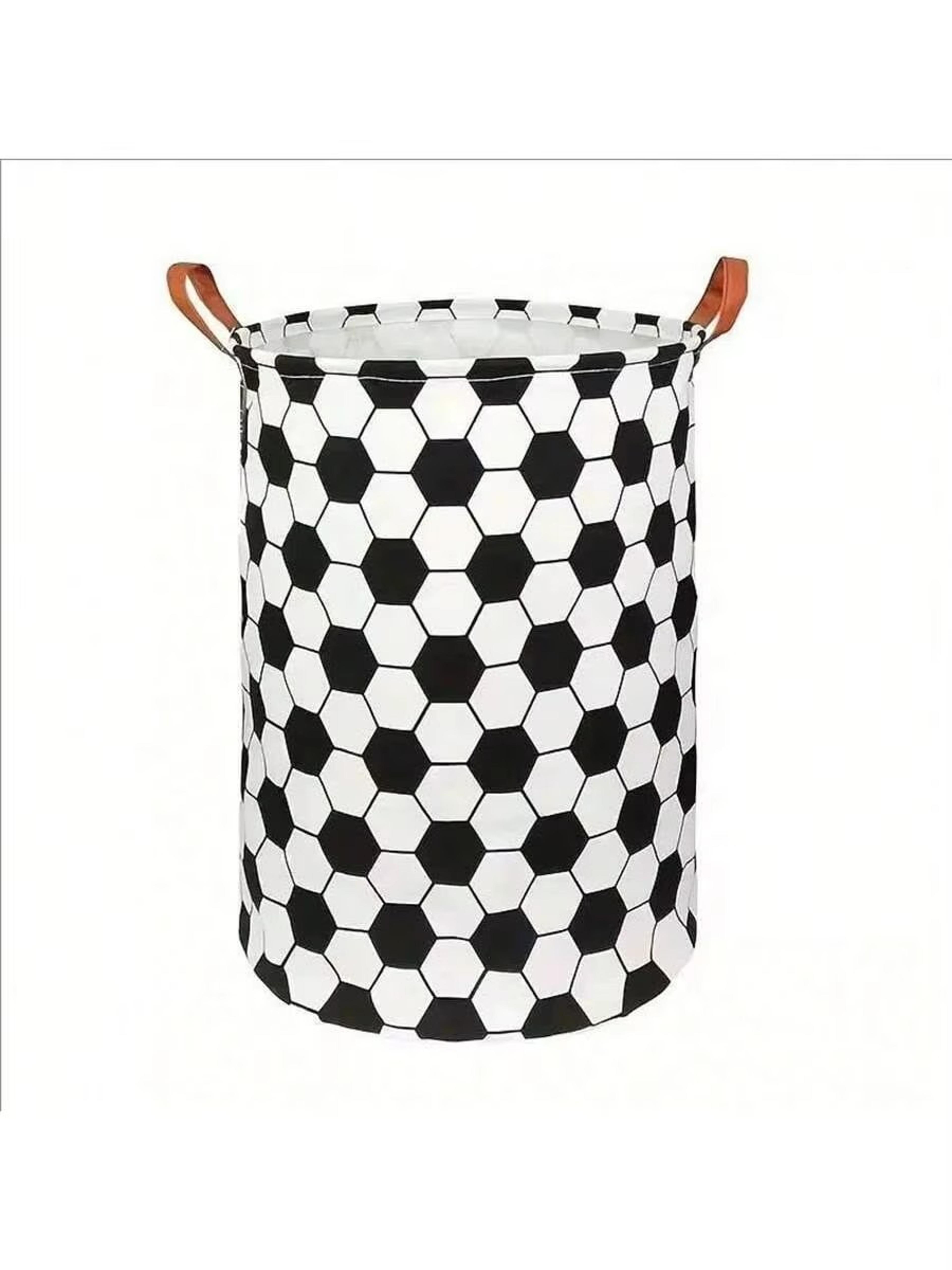collapsible laundry hamper waterproof fabric storage basket with handles