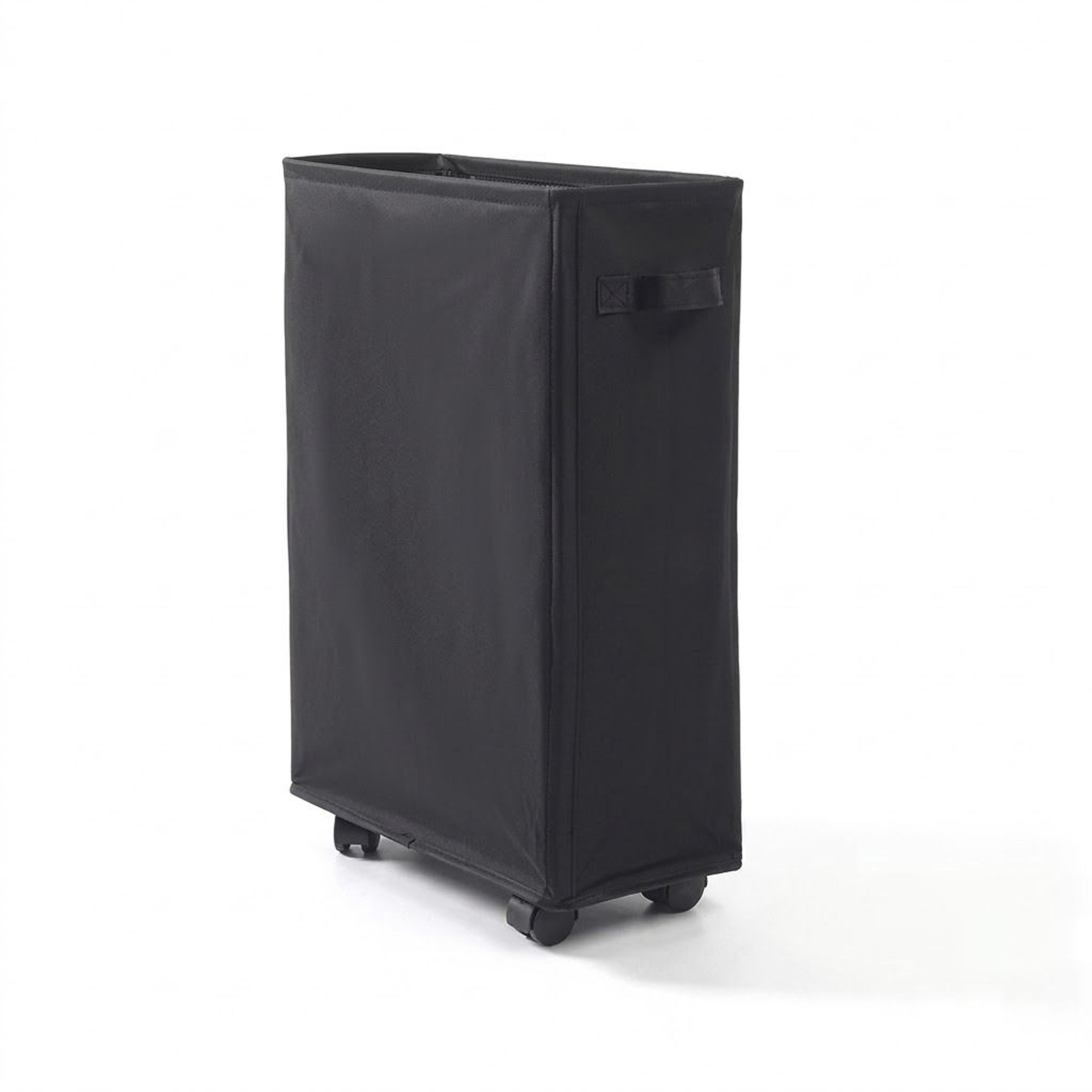 rolling yoga mat storage basket and home gym organizer with wheels